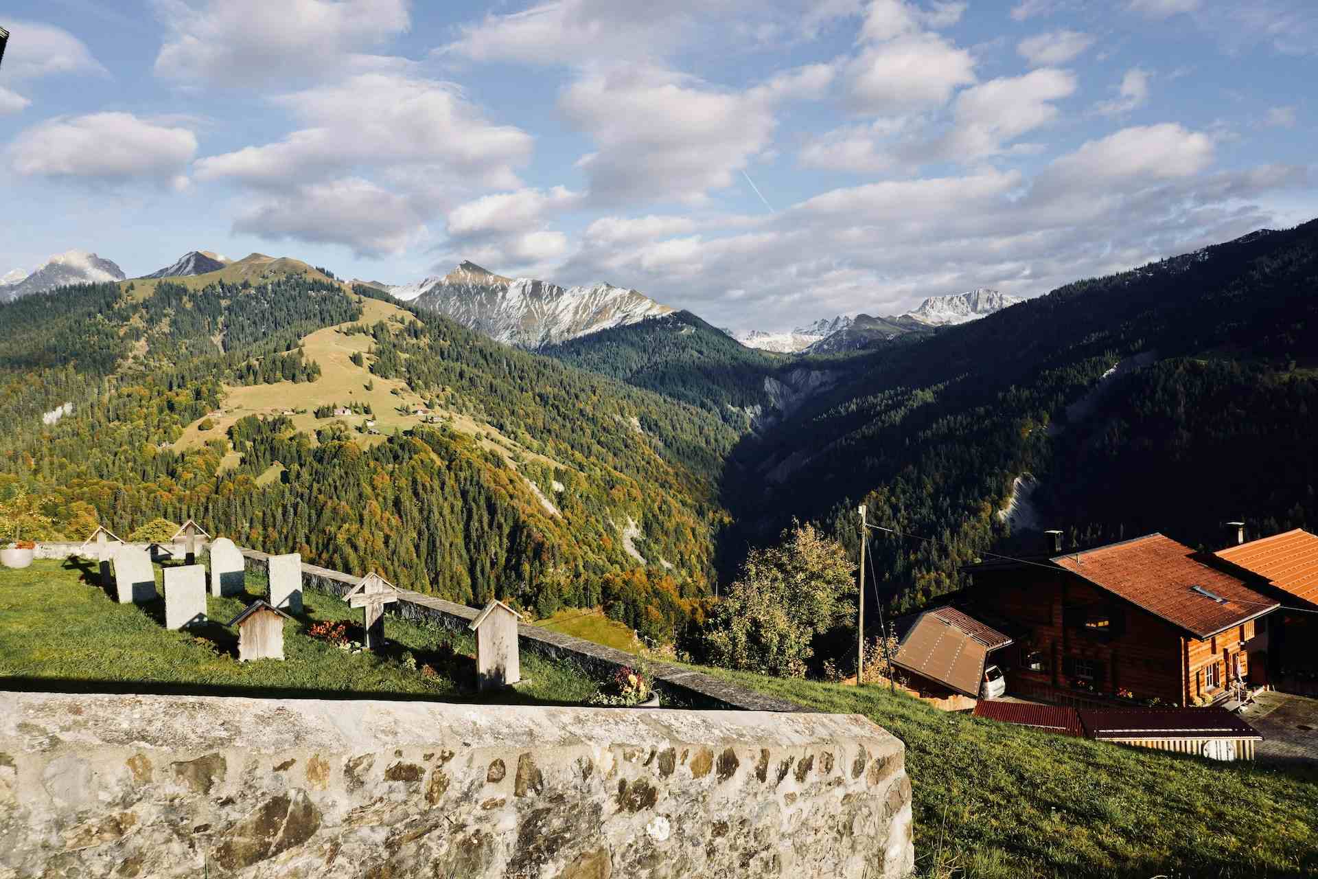 Juon, Produzent in Zillis Kanton Graubünden in der Schweiz