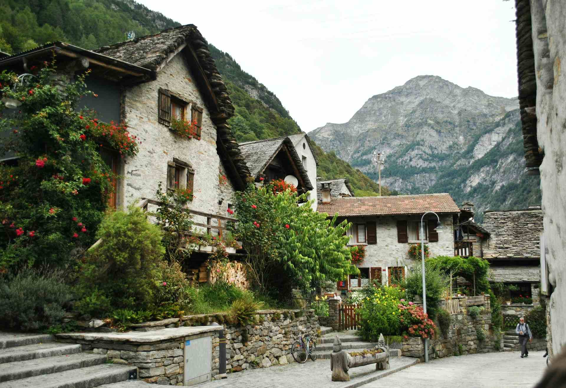 Alpe Bolla Carassina, producteur à Blenio Campo canton de Tessin en Suisse