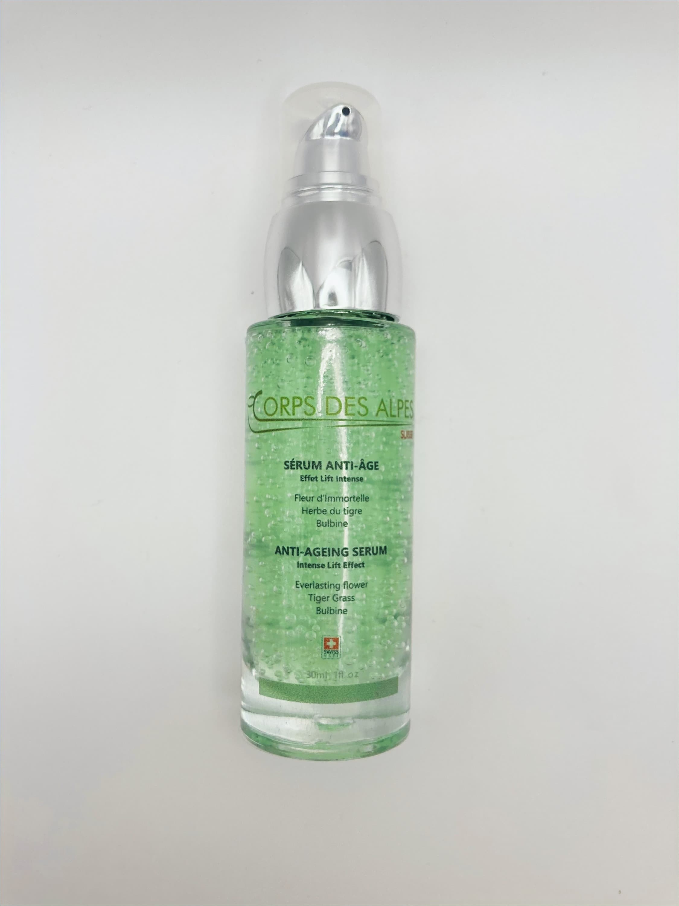 Sérum anti-âge, Corps des Alpes Cosmétiques Naturels