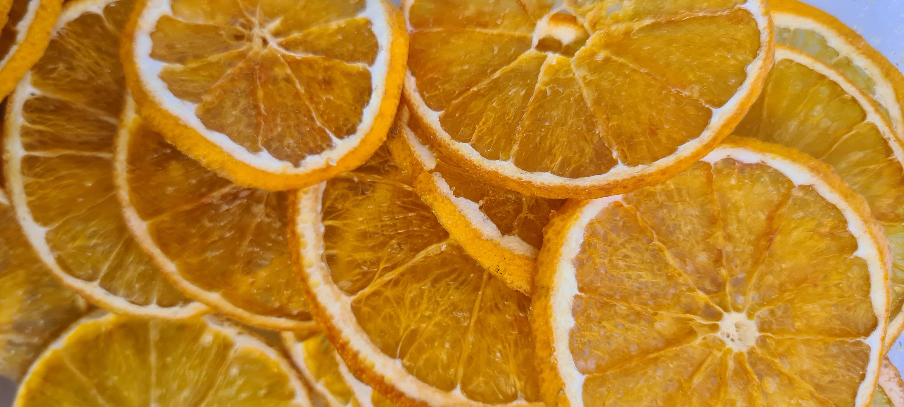 Oranges séchées. 100% fruits., A tutta frutta e non solo