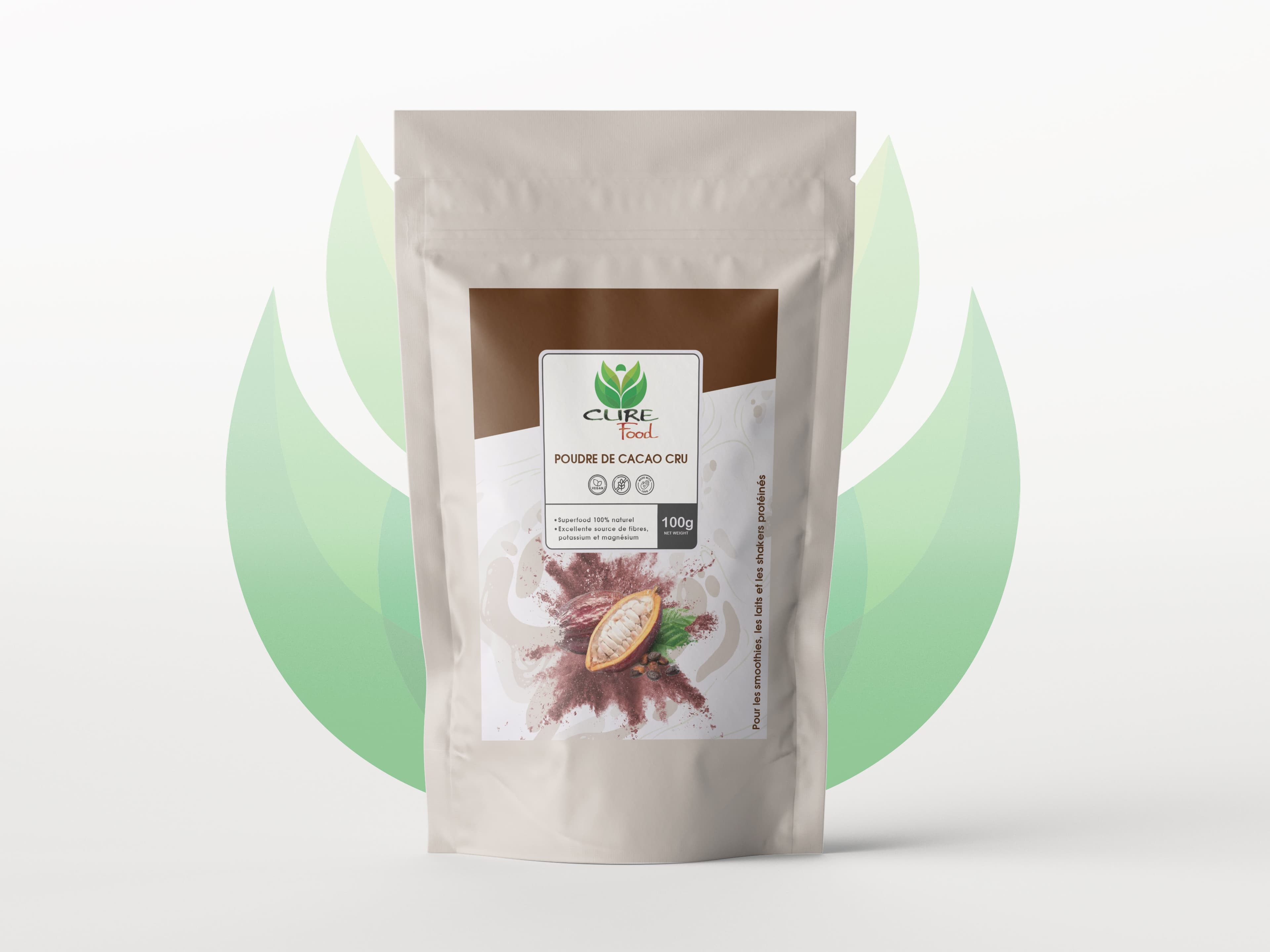 Poudre de Cacao Cru, CureFood