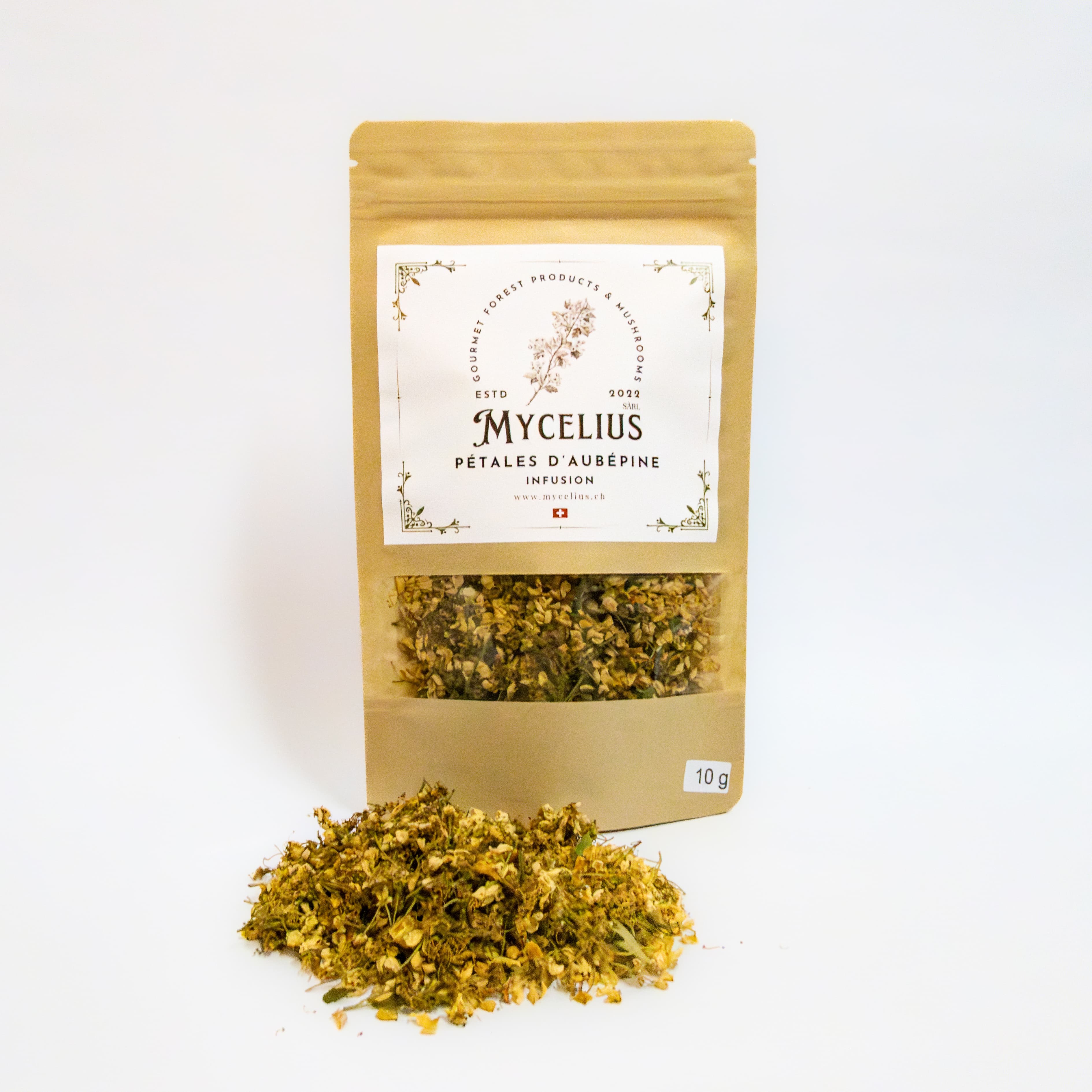 Fleurs d'aubépines ( 10g ), Mycelius Sàrl