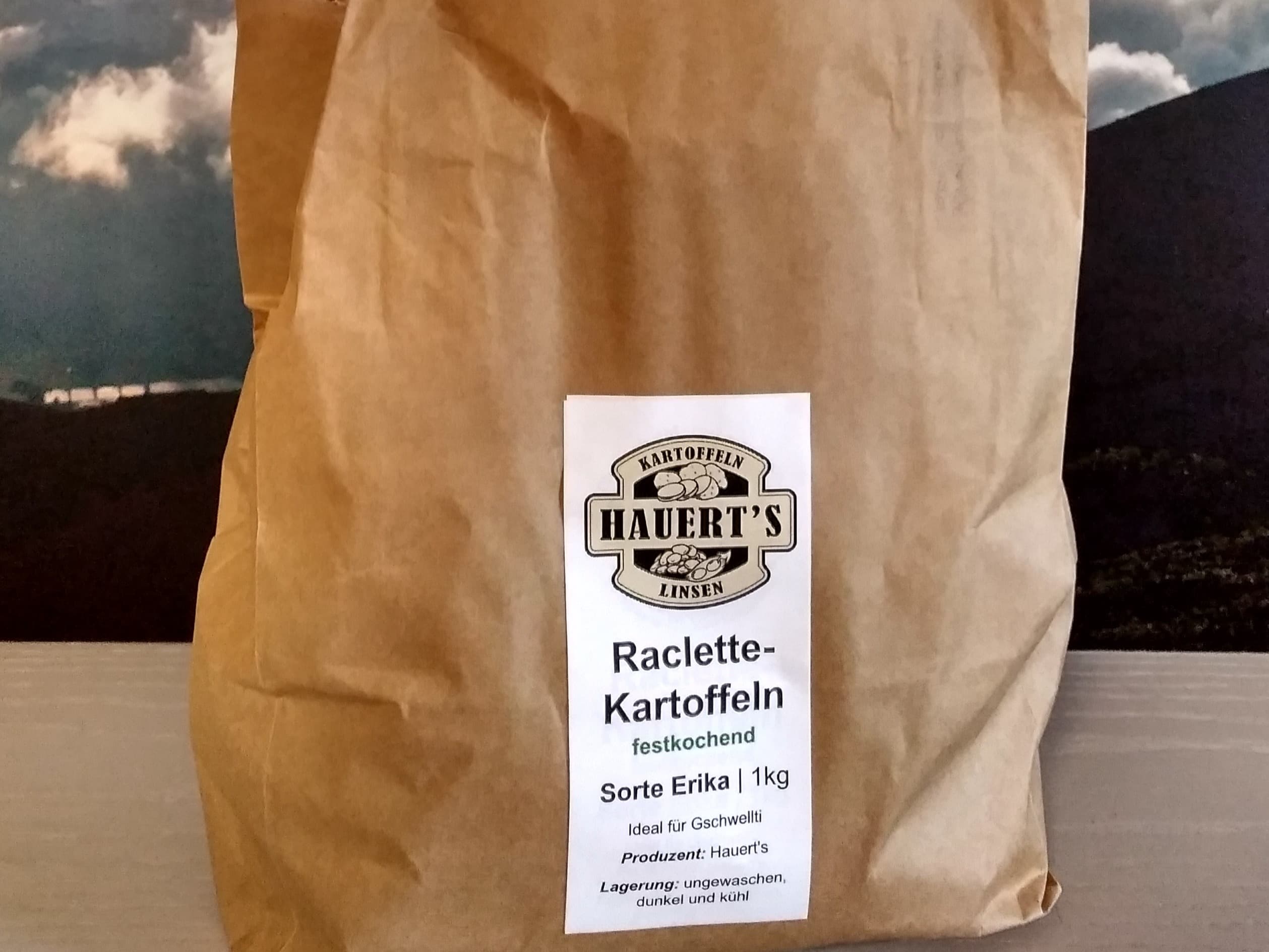 Pommes de terre à la cire, pommes de terre à raclette 1kg, Hauert's Kartoffeln & Linsen