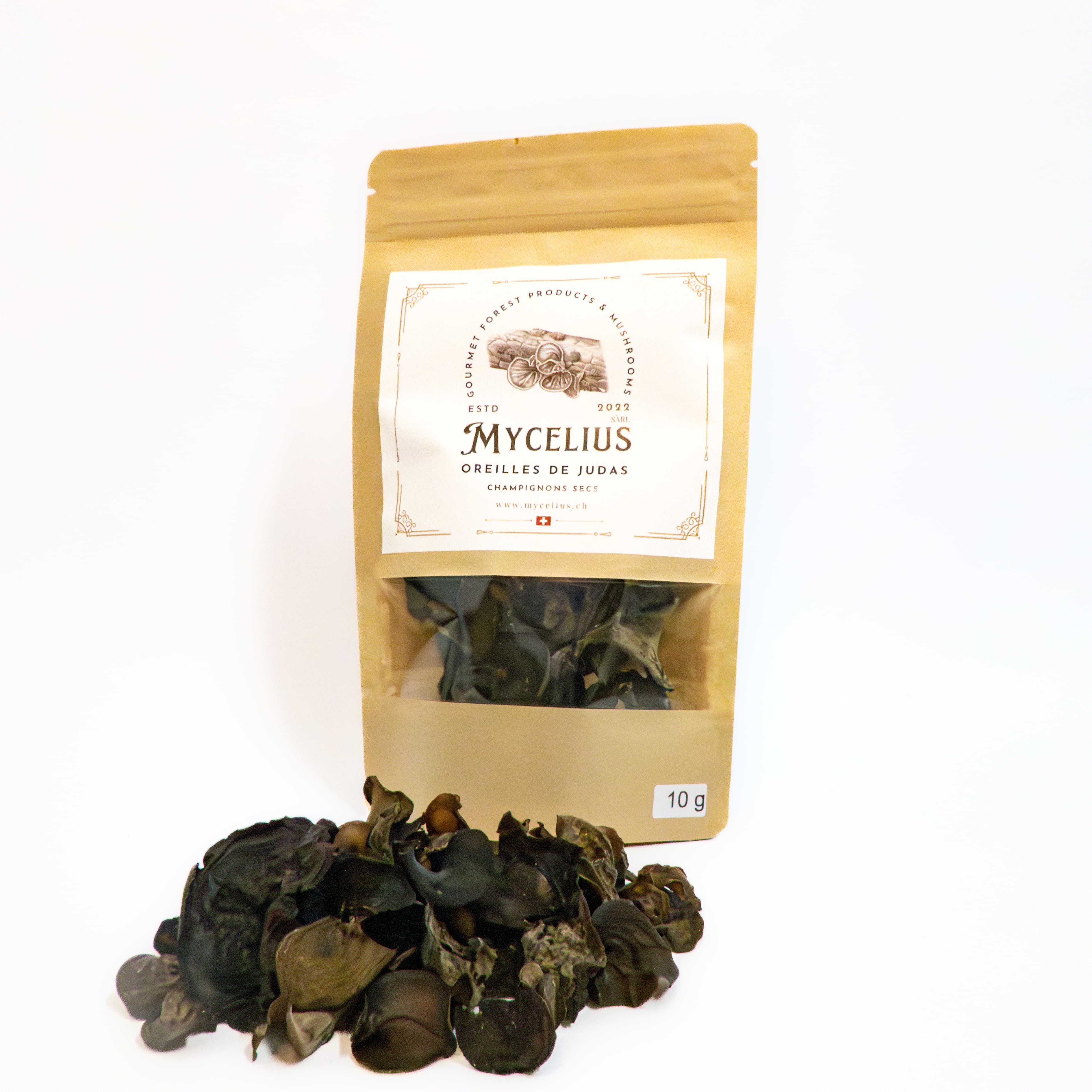 Oreilles de Judas séchées (10g), Mycelius Sàrl