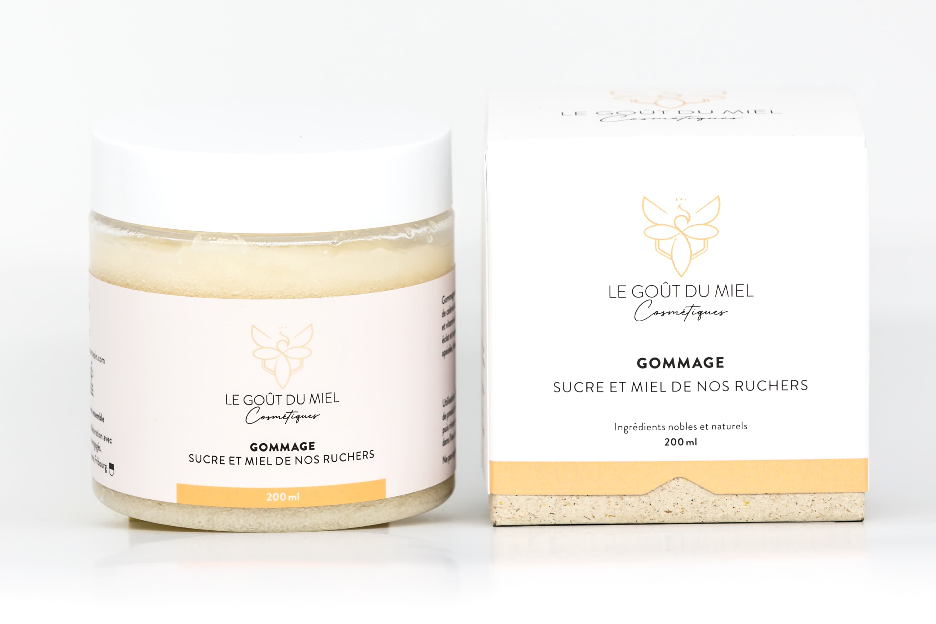 Scrub allo zucchero e miele proveniente dai nostri alveari - profumo di miele e limone, Le Goût du Miel