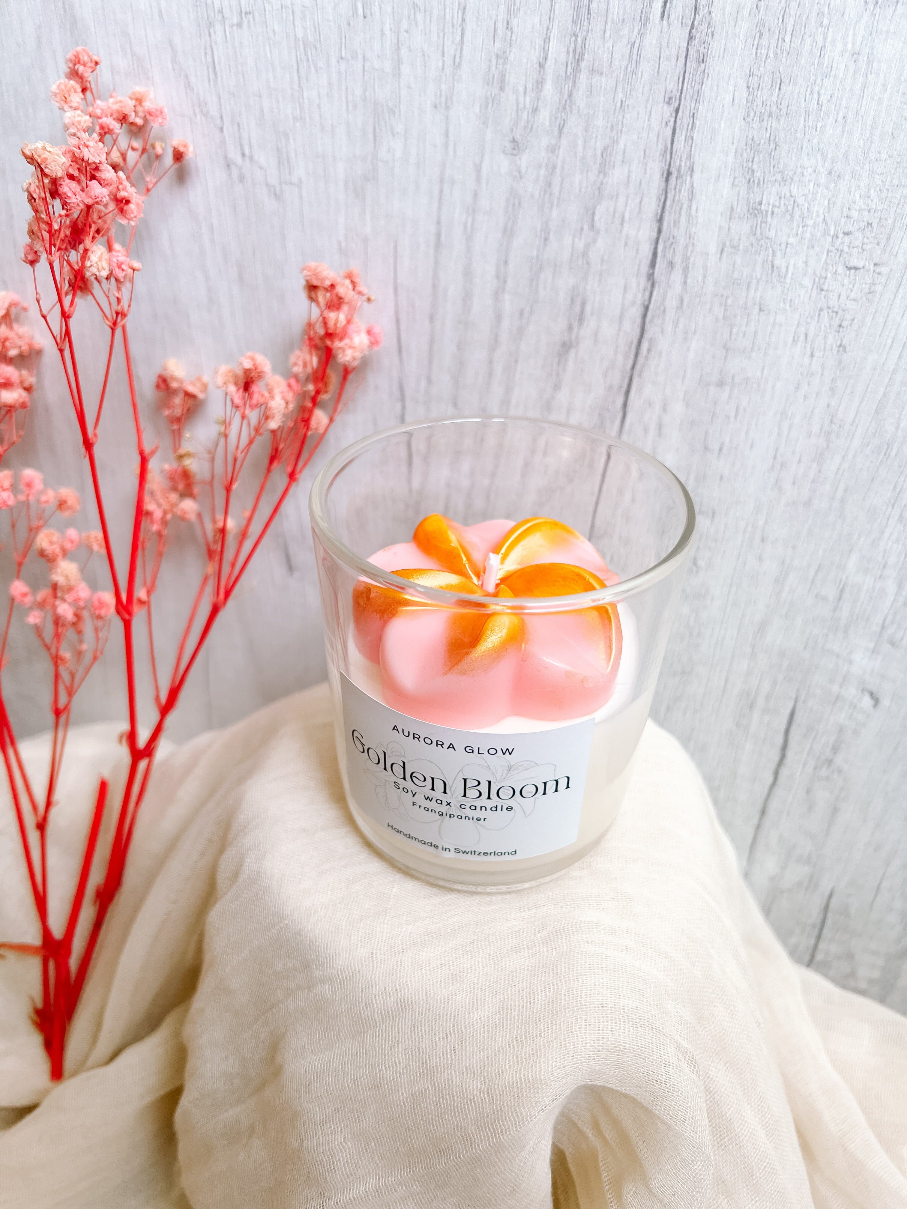 Fleur d'or | Frangipanier, Aurora Glow