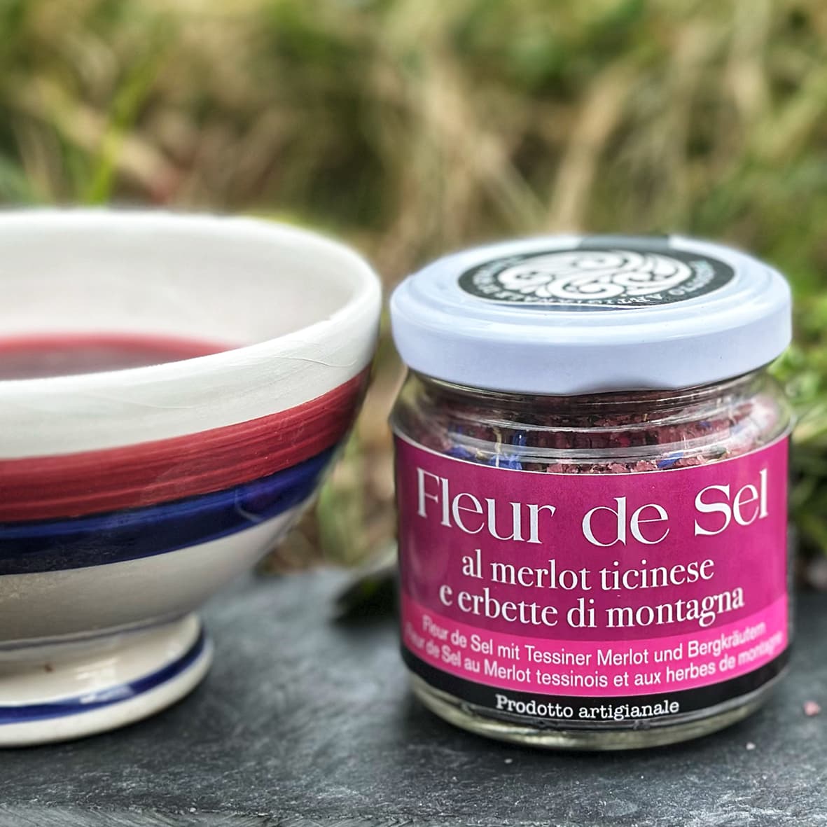 Ticino Merlot Fleur de Sel mit Bergkräutern, Selvadigh Erbificio Alpino