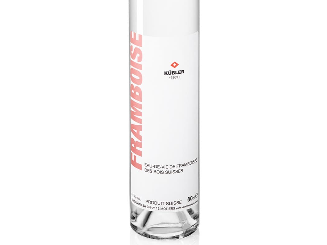 Fine eaux-de-vie de Framboise Kübler 41% vol. 50cl, Absinthe Kübler