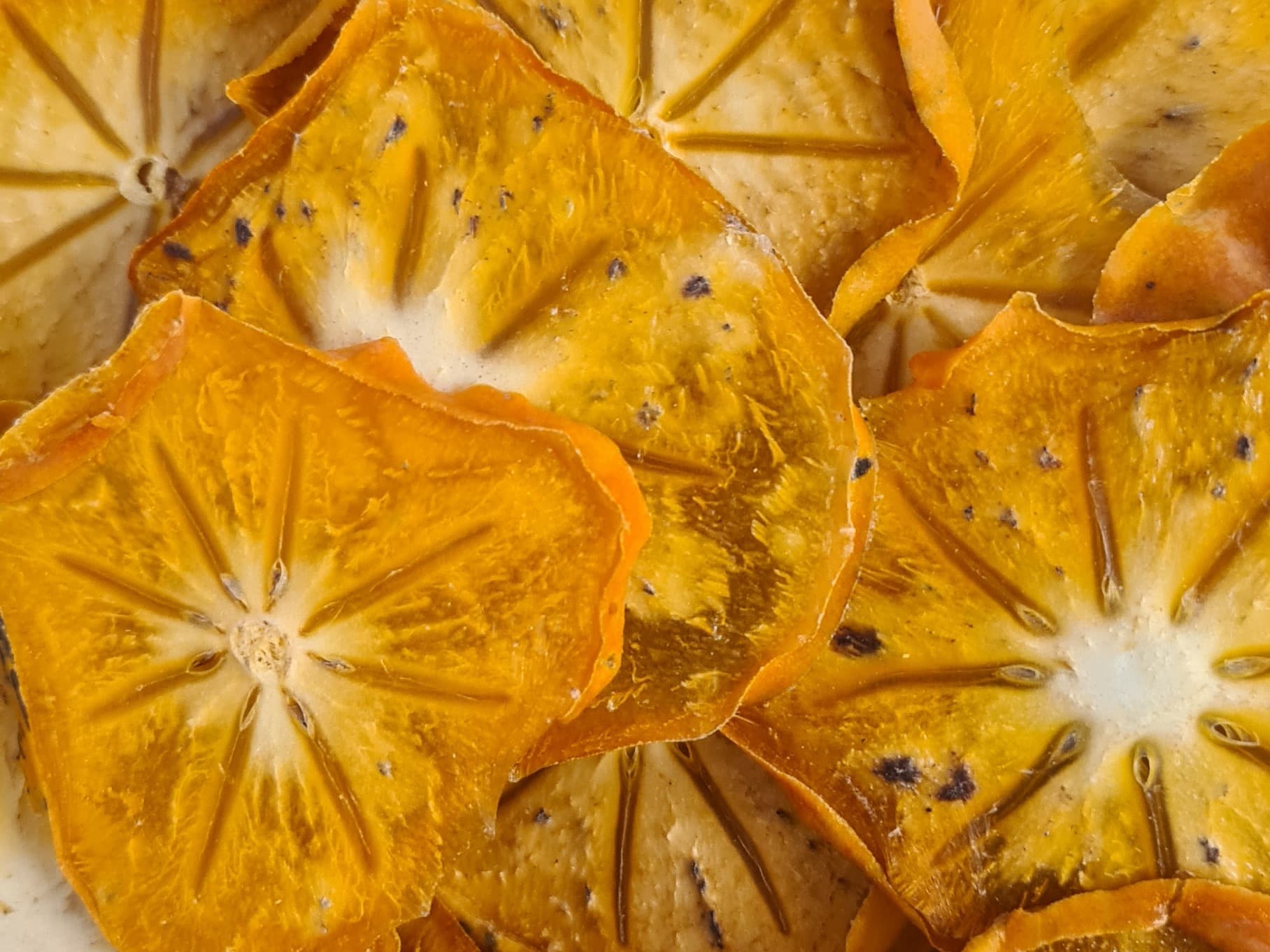 Kakis séchés. 100% fruit., A tutta frutta e non solo