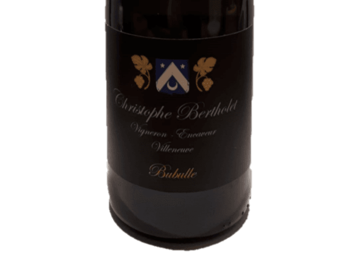 Bubulle, Mousseux, Christophe Bertholet 75cl, Domaine Christophe Bertholet
