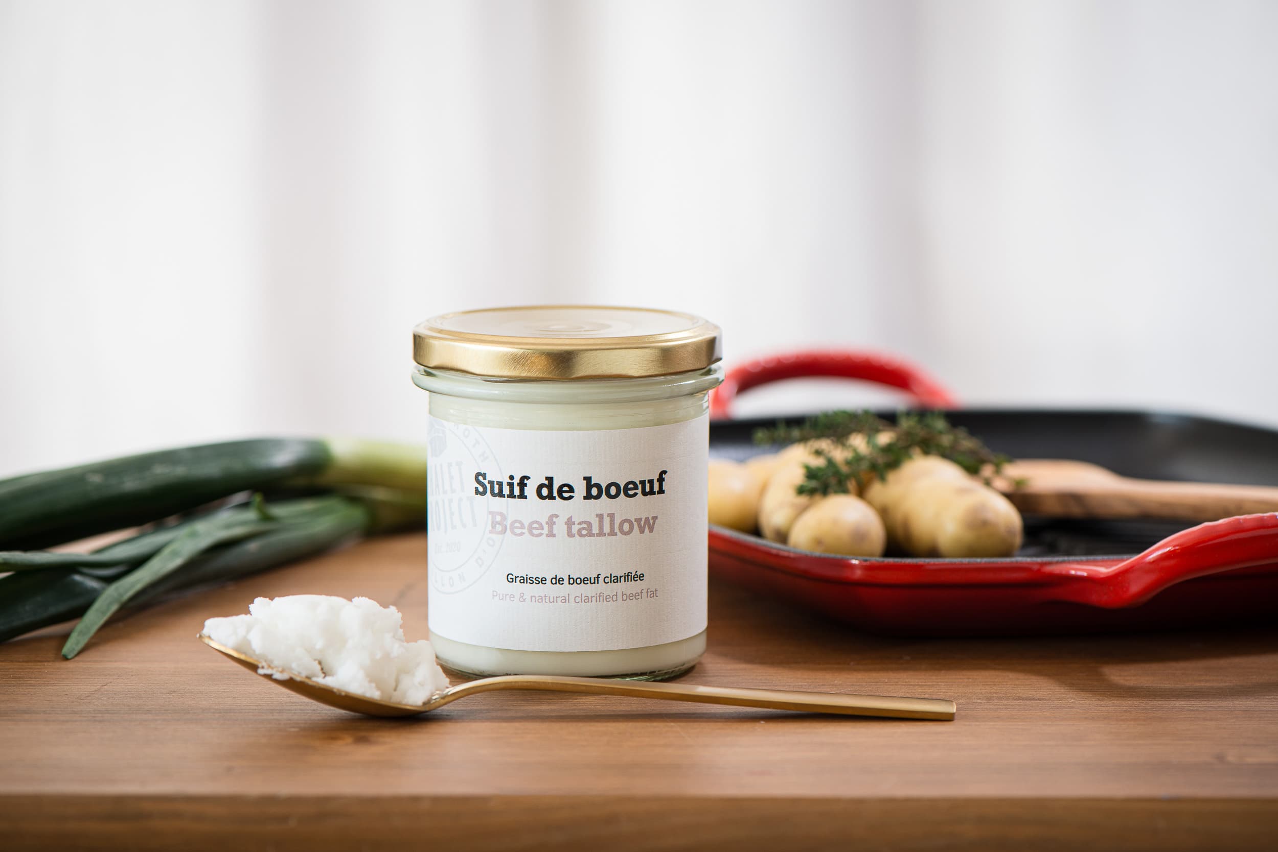 Suif de boeuf bio, Chalet Project