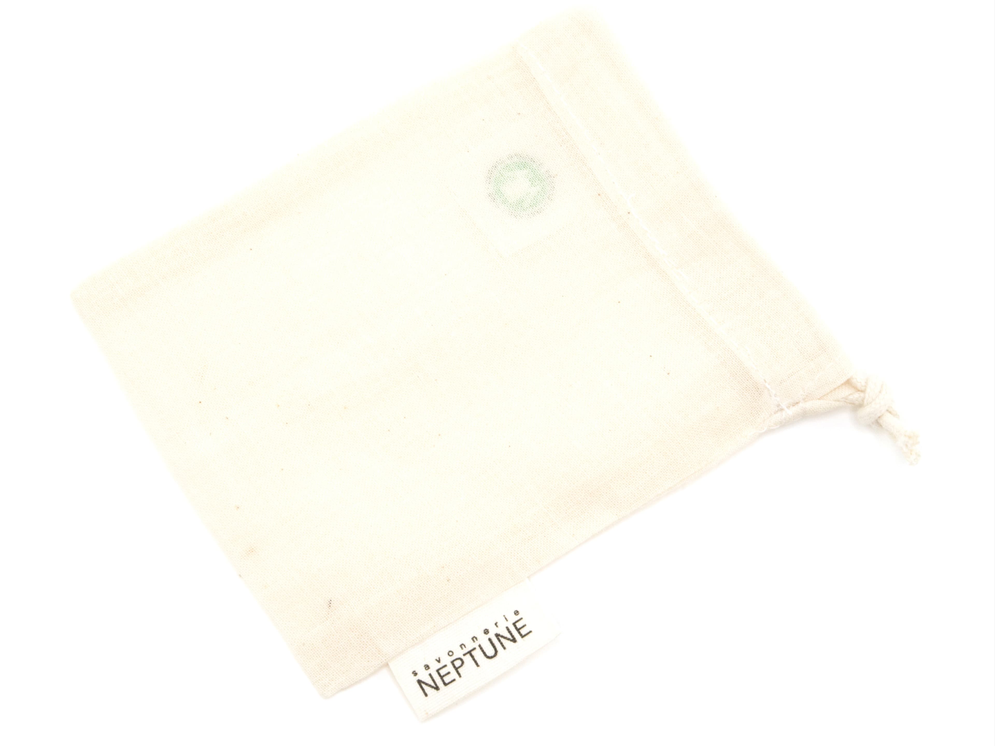 Pochette en coton bio, Savonnerie NEPTUNE
