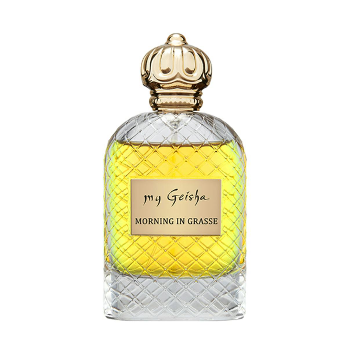 Extrait de parfum "Morning in Grasse" 100 ml, prodotto artigianale per la vendita diretta in Svizzera