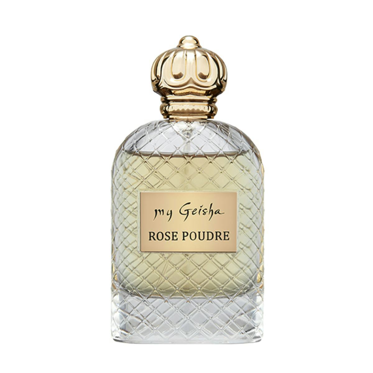 Extrait de parfum Rose Poudre 100 ml, prodotto artigianale per la vendita diretta in Svizzera