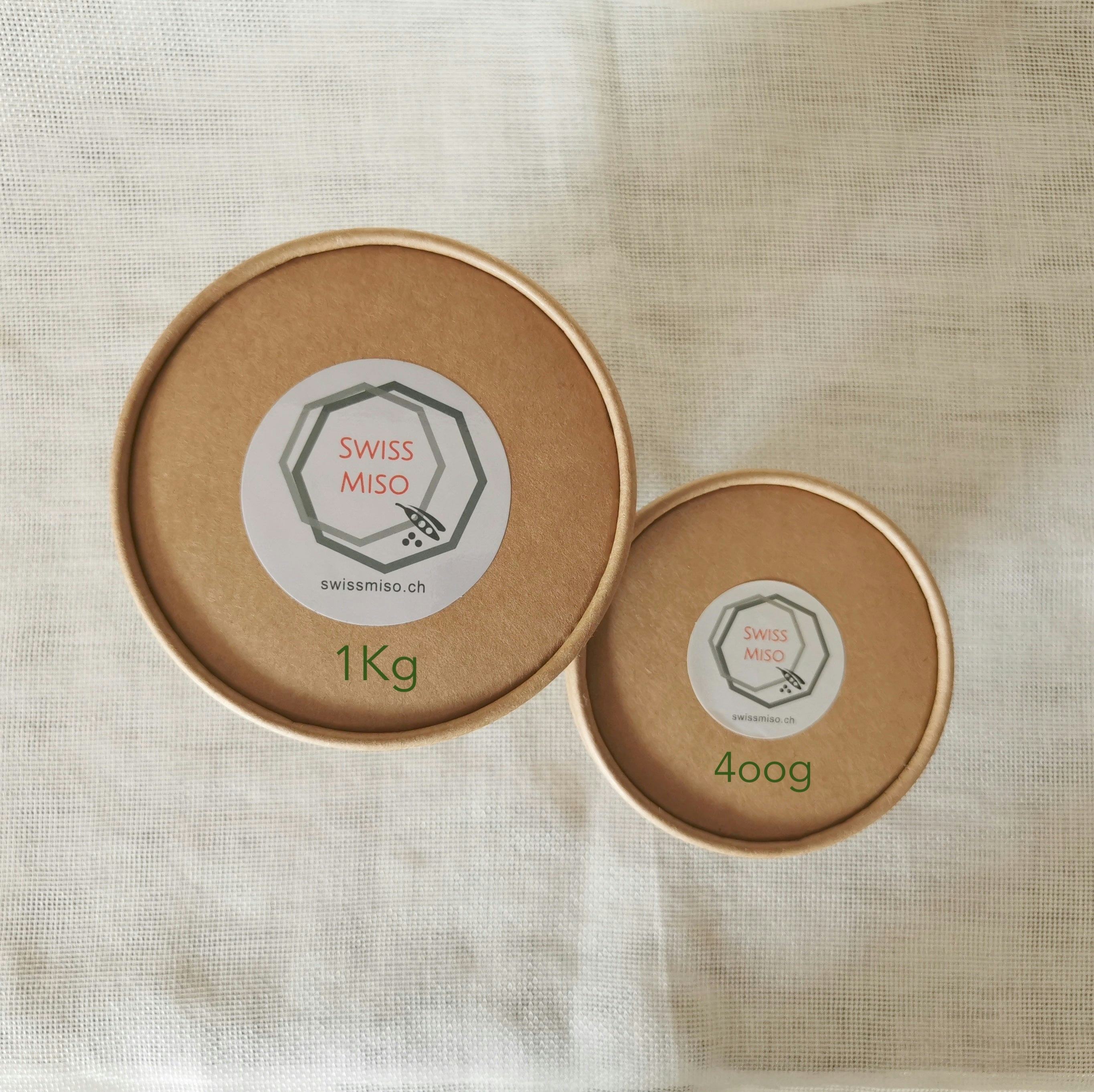 Miso orge 1Kg en emballage ECO, handwerkliches Produkt für den Direktverkauf in der Schweiz