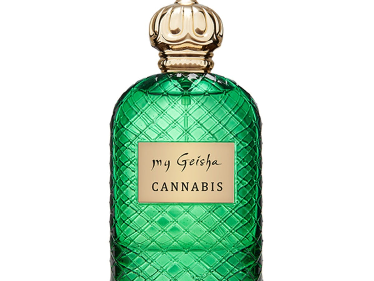 Extrait de parfum "Cannabis" 100 ml, handwerkliches Produkt für den Direktverkauf in der Schweiz
