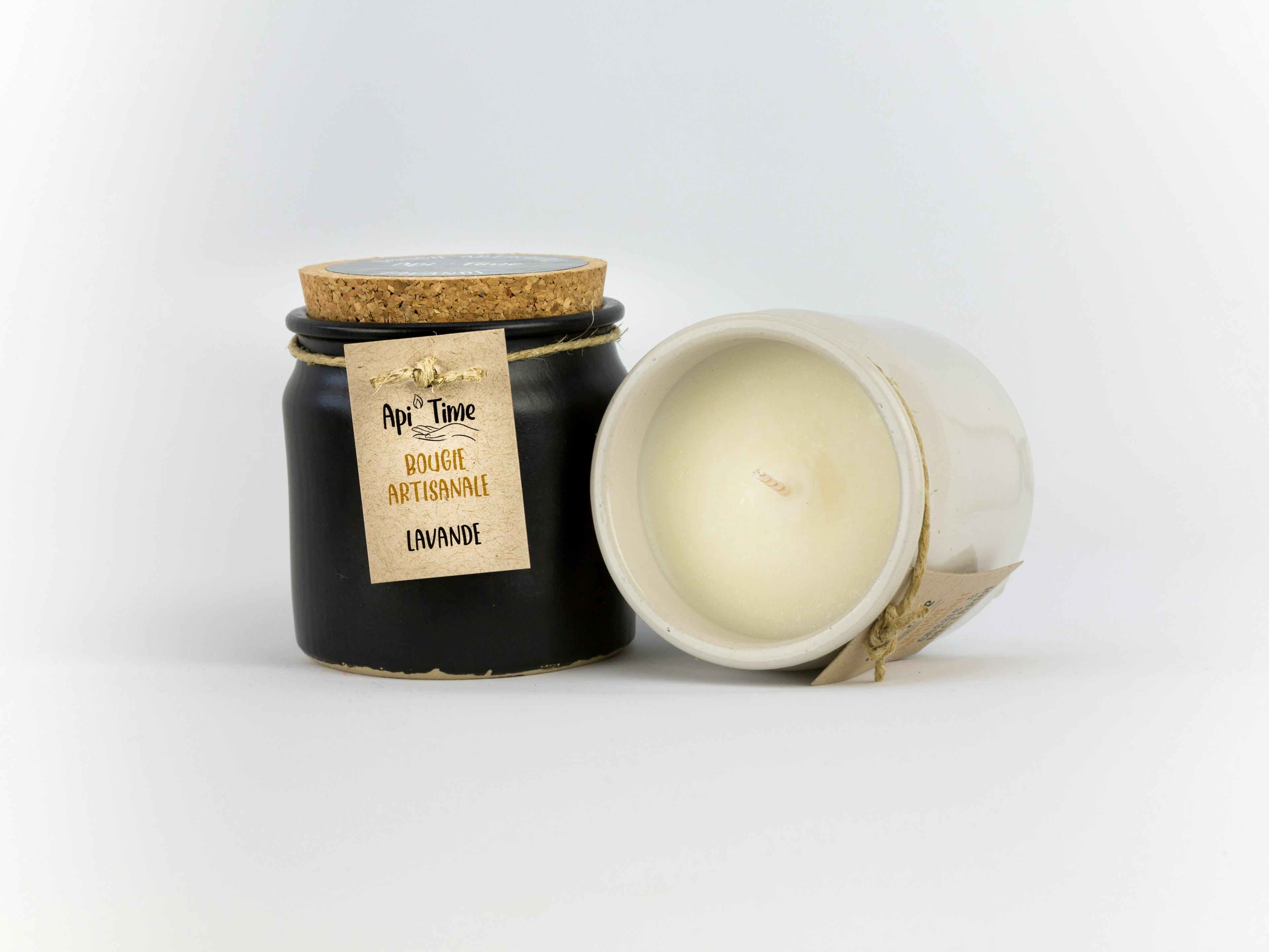 Candles in ceramic pot, Lavender scent, Le Goût du Miel, Courtepin, image 1 | Mimelis
