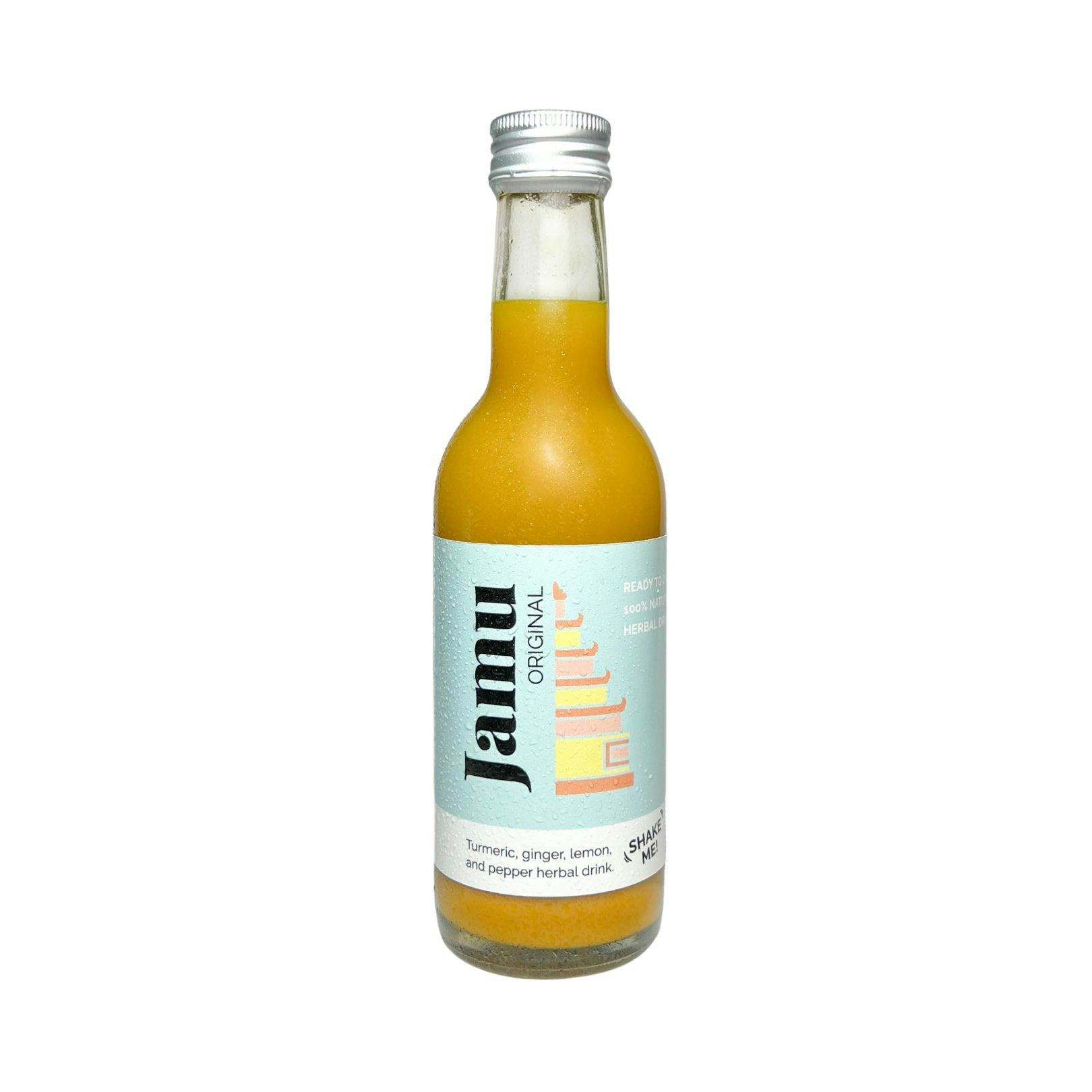 Jamu Original, Curcuma drink, prodotto artigianale per la vendita diretta in Svizzera
