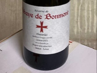 Bonmont Abbey Reserve - 75 cl bottle of Chasselas, Abbaye de Bonmont, Chéserex, image 1 | Mimelis