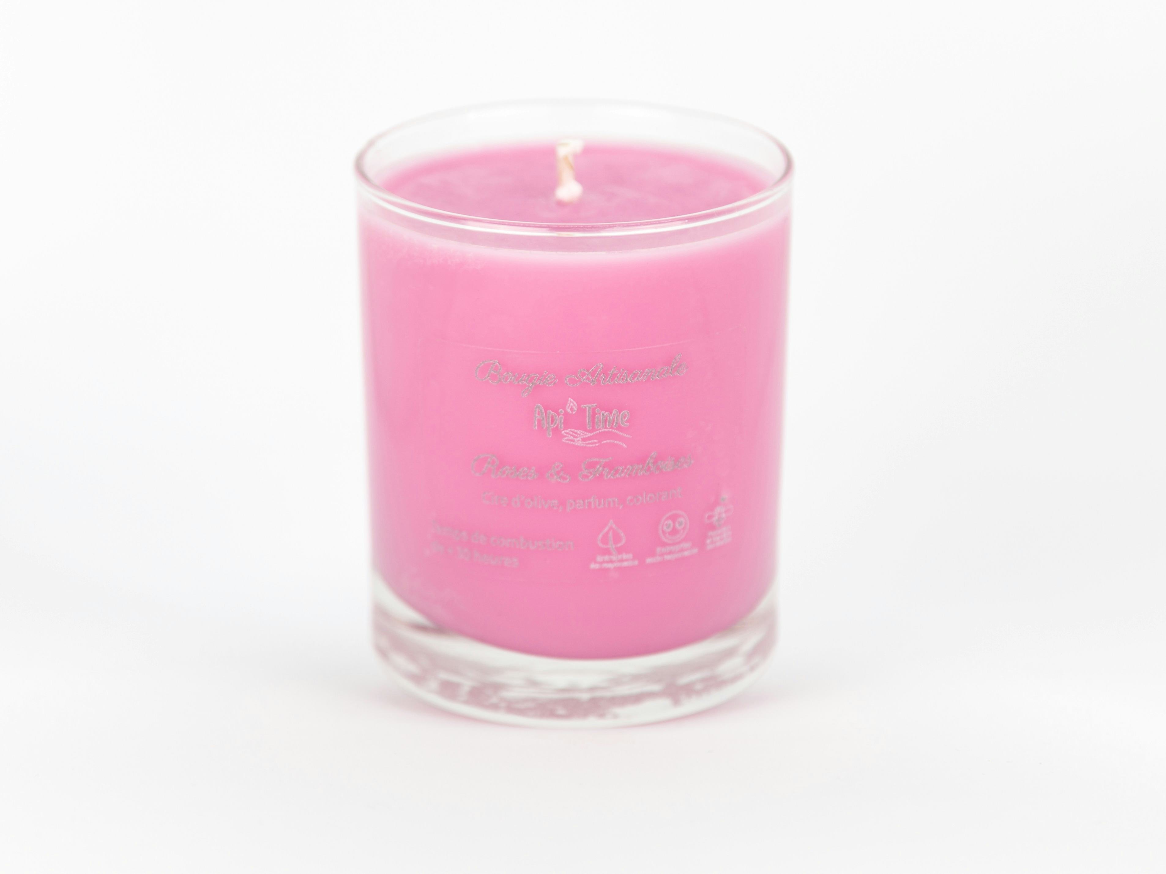 Candele in vetro, profumo di rose e lamponi, Le Goût du Miel, Courtepin, image 1 | Mimelis