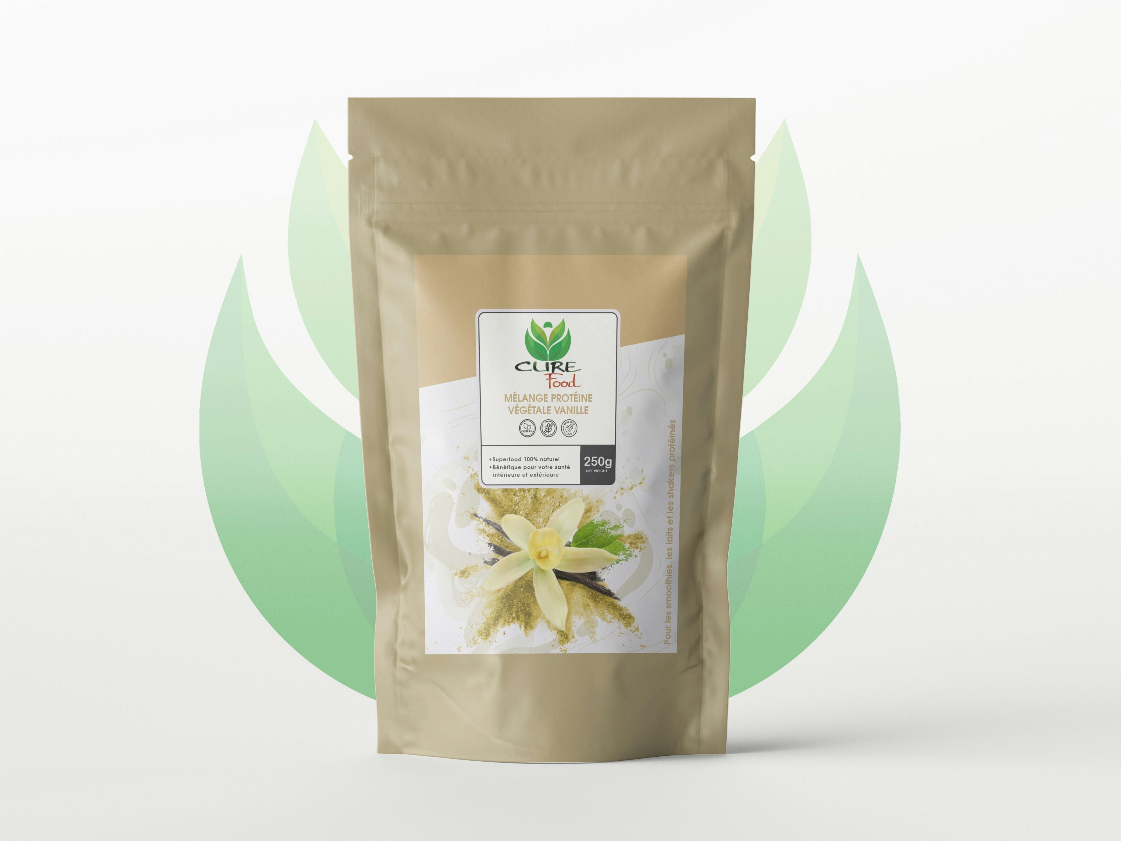 Vanilla Plant Protein Blend, CureFood, Jouxtens-Mézery, image 1 | Mimelis