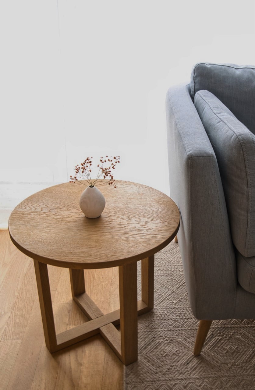 Table basse RAMEM, Eulenholz, Bachs, image 1 | Mimelis