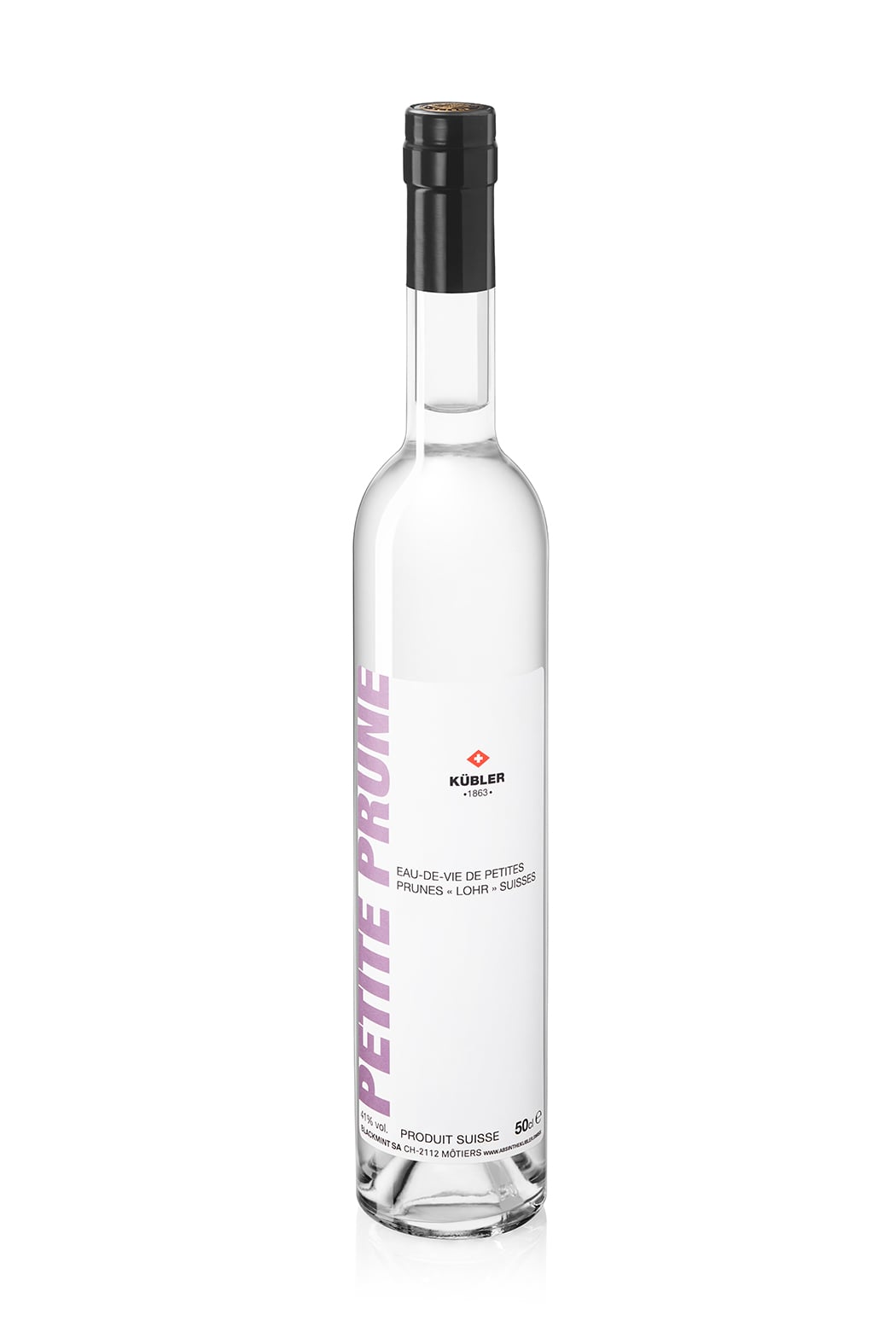 Fine acquavite di Petite Prune Kübler 41% vol., Absinthe Kübler, Val-de-Travers, image 1 | Mimelis