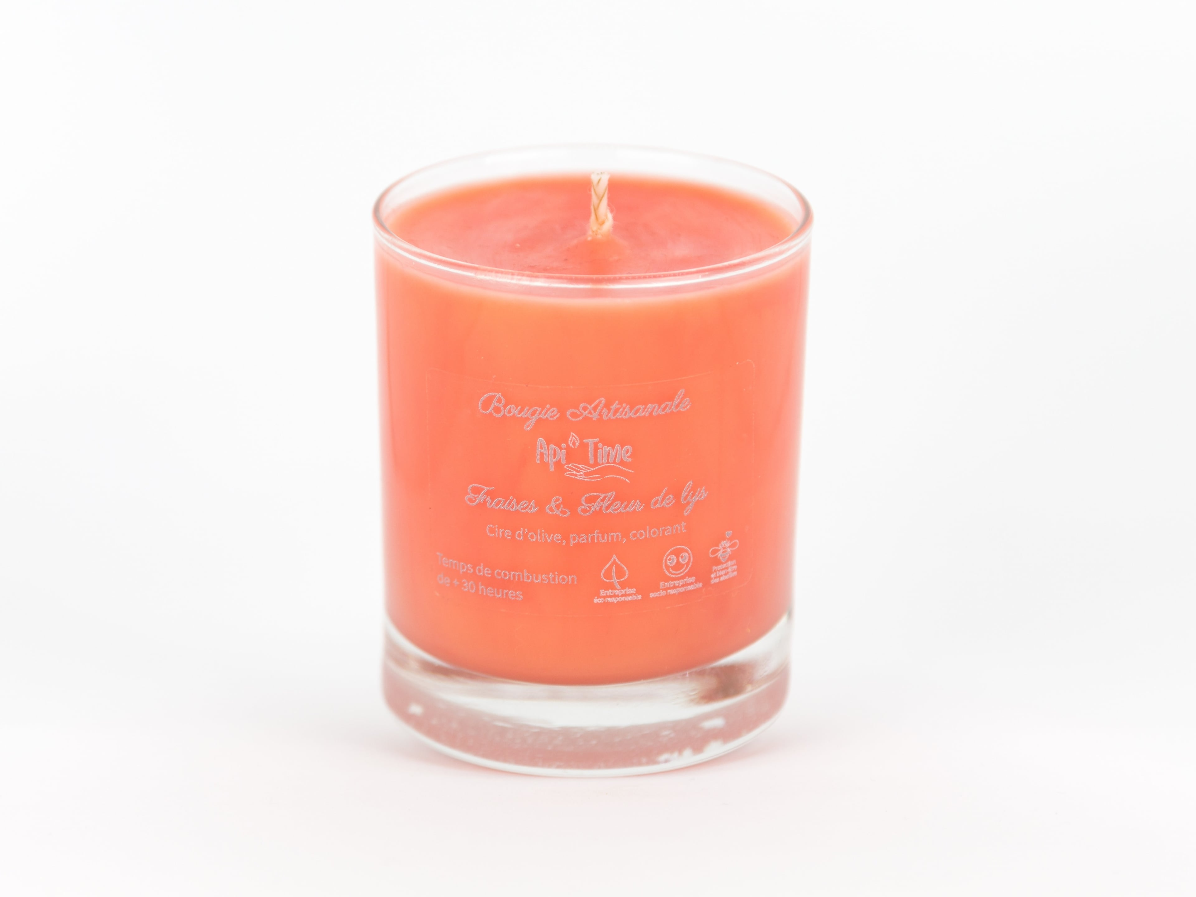 Candele di vetro, profumo di fragola e giglio, Le Goût du Miel, Courtepin, image 1 | Mimelis