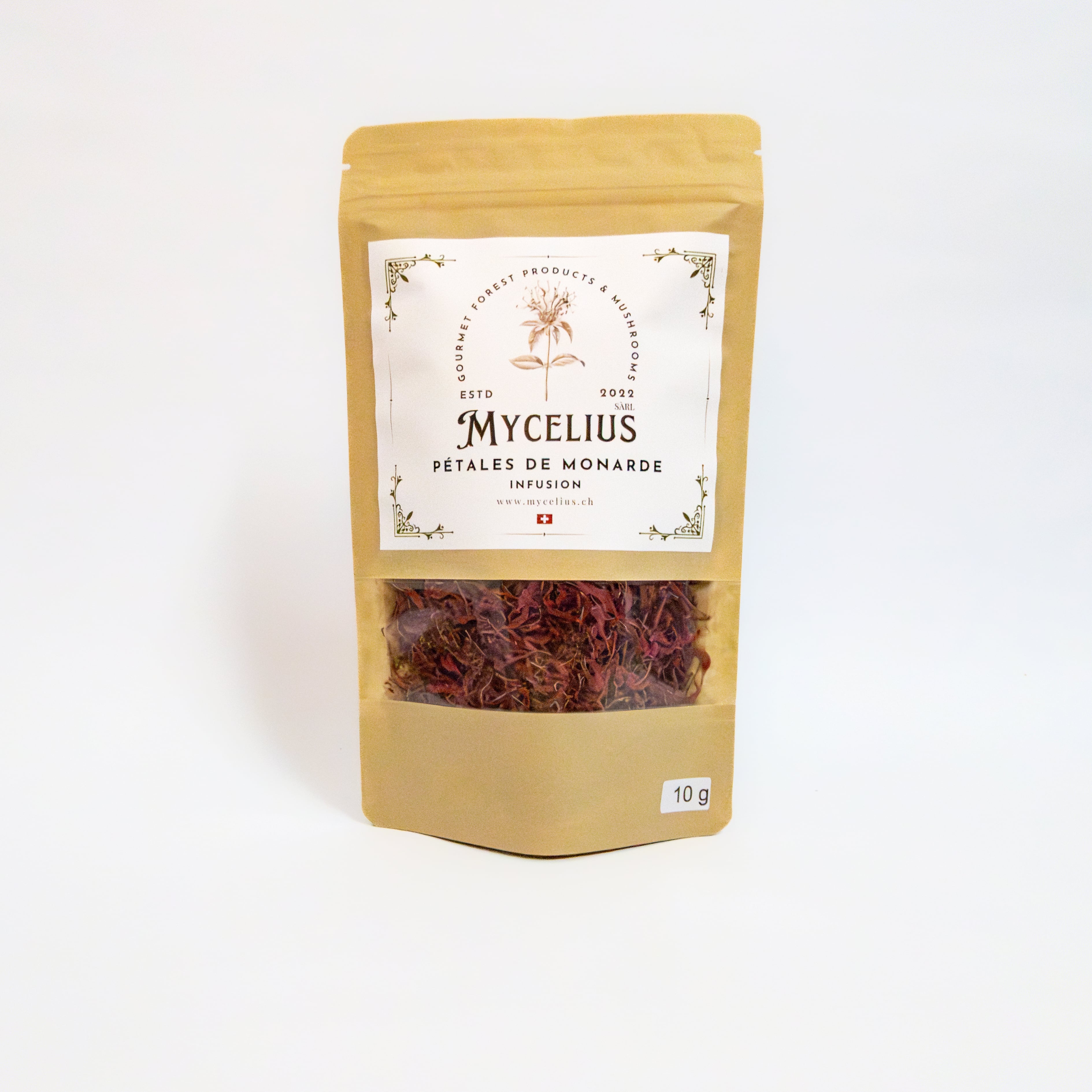 Pétales de Monarde séchées ( 10g ), Mycelius Sàrl, Belmont-Broye, image 1 | Mimelis