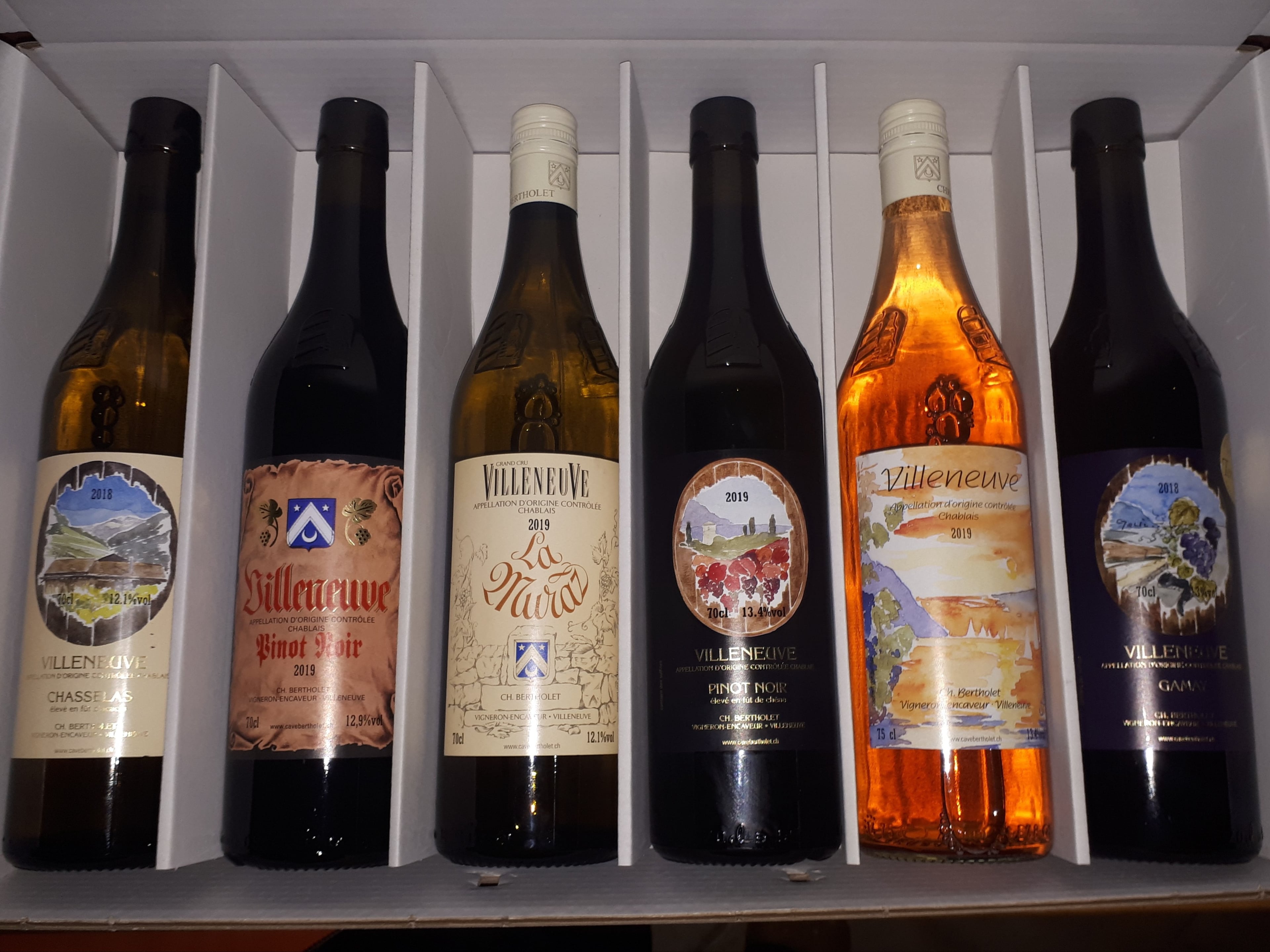 Domaine Christophe Bertholet, producteur à Villeneuve canton de Vaud en Suisse,  image 5