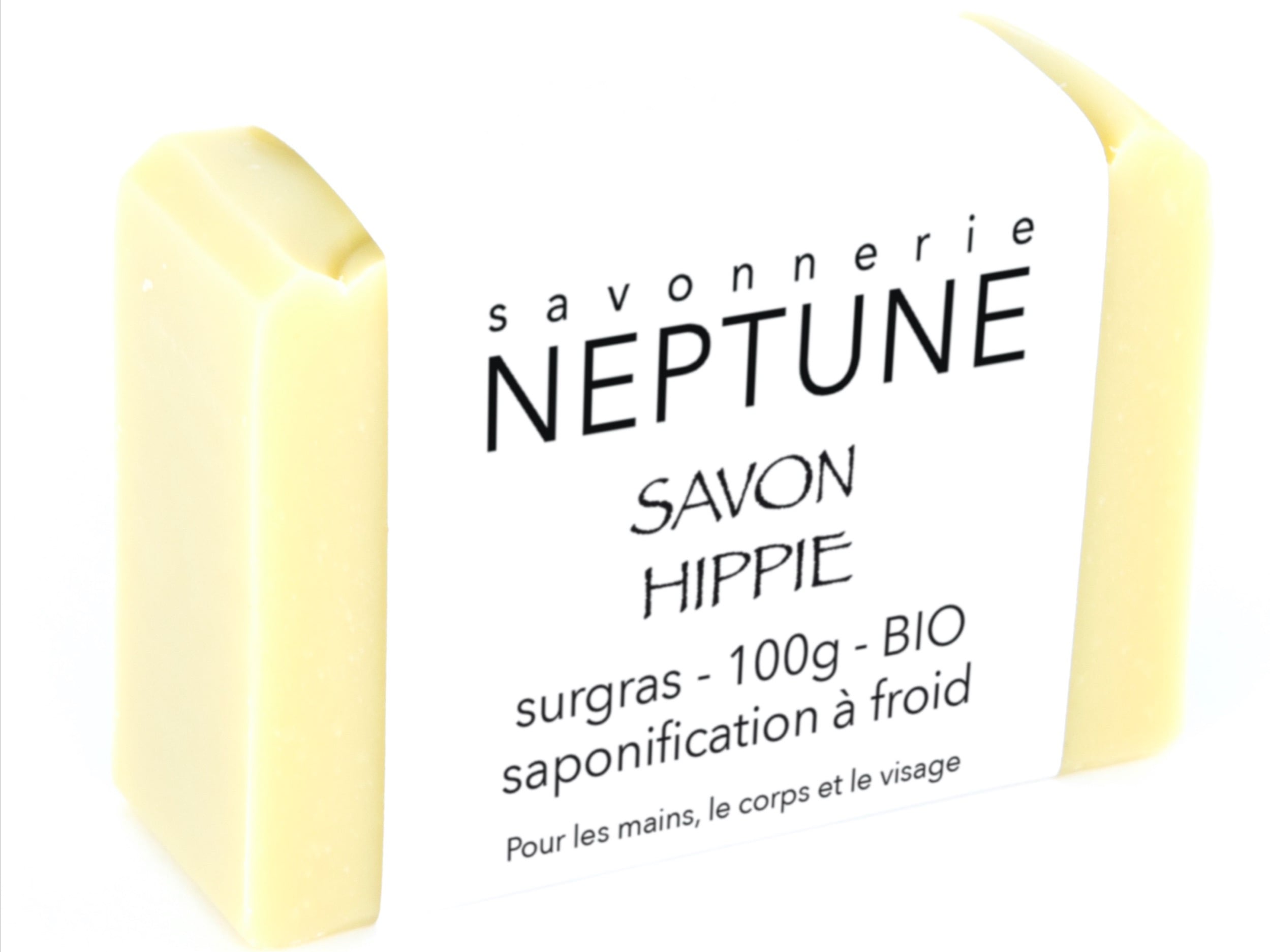 Savon hippie - bio, Savonnerie NEPTUNE, Crésuz, image 1 | Mimelis