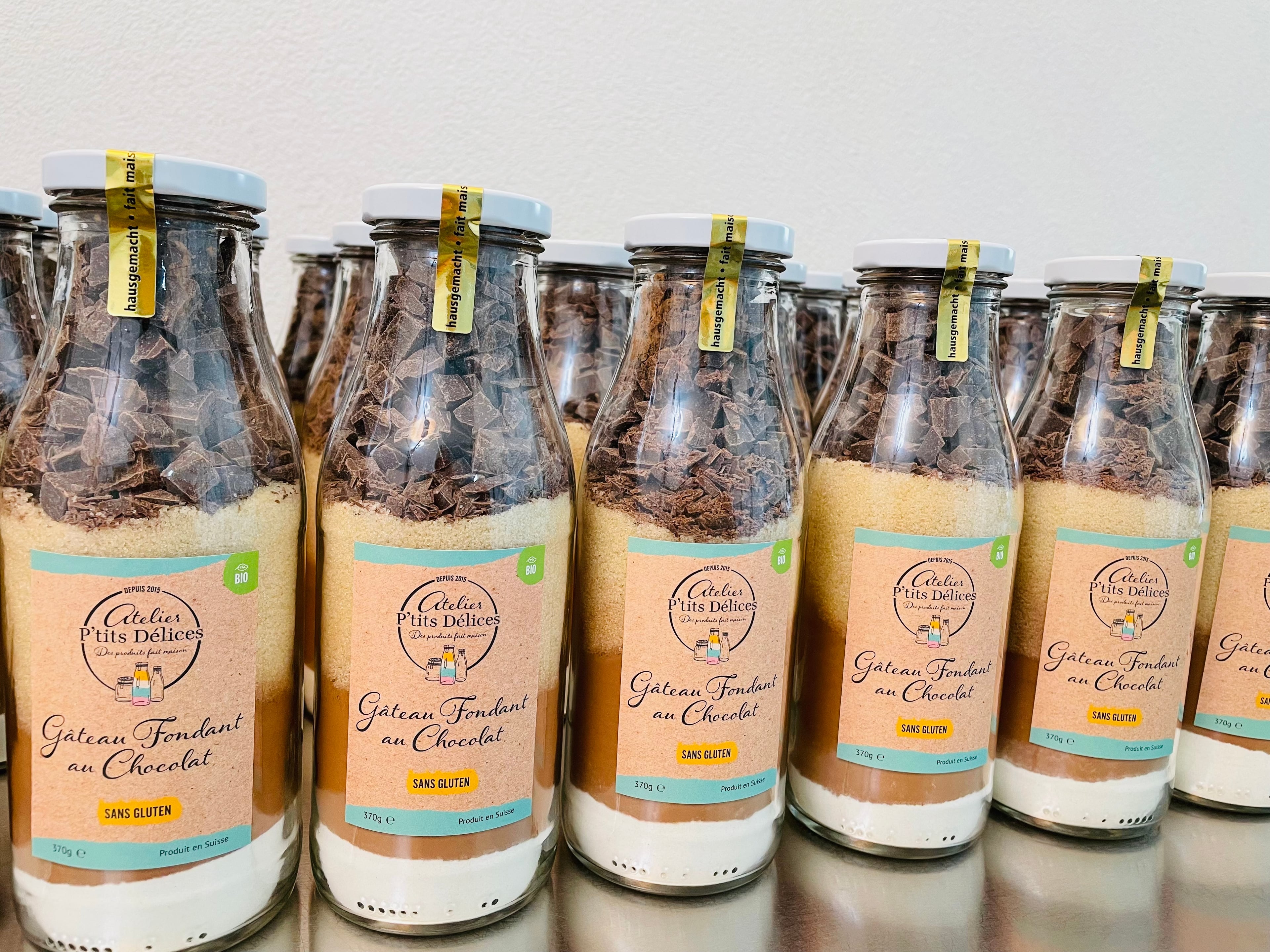 Glutenfreie Fondant-Kuchenmischung  , Atelier P'tits Délices , Perroy, image 1 | Mimelis