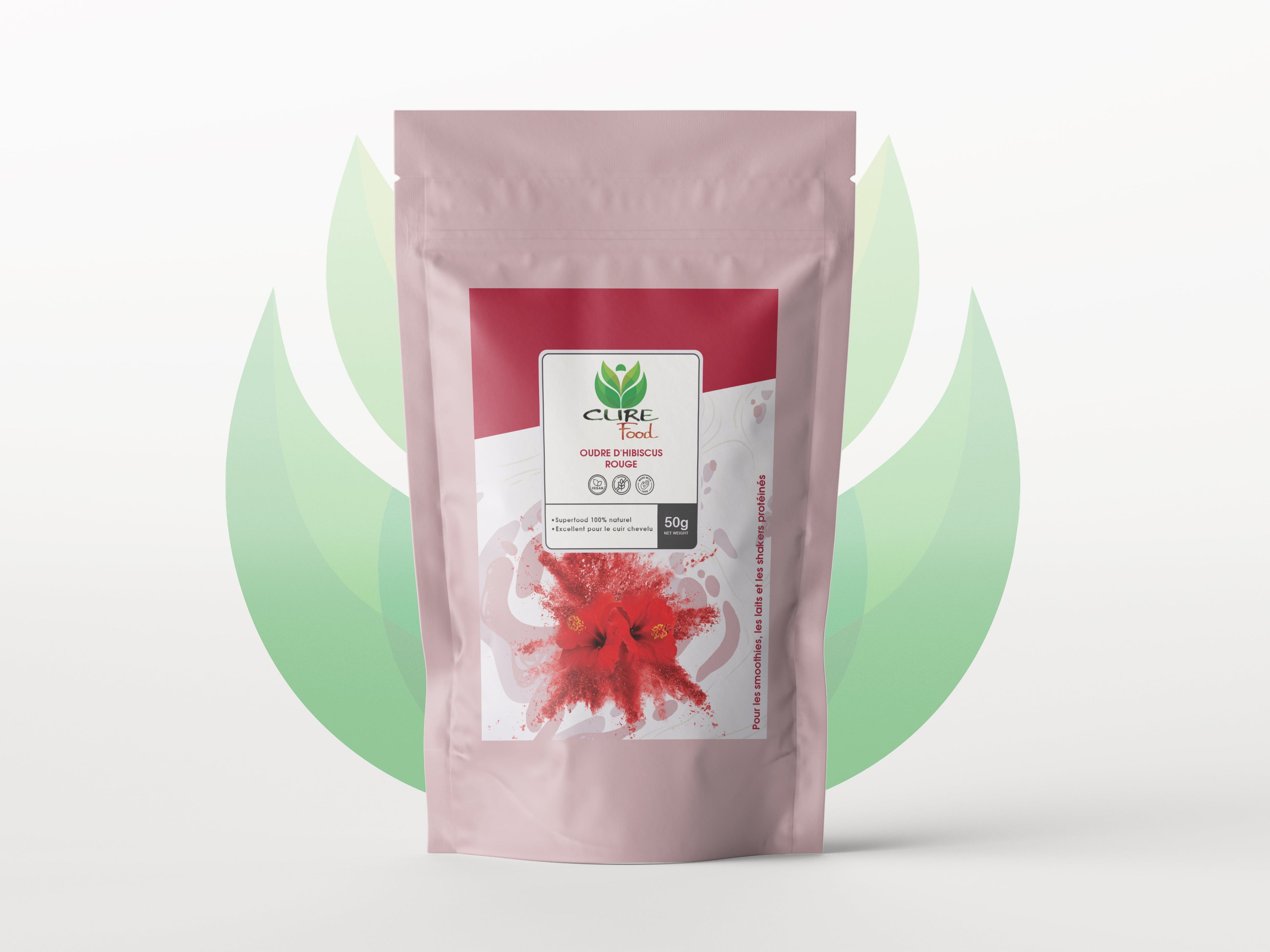 Poudre d'Hibiscus Rouge, CureFood, Jouxtens-Mézery, image 1 | Mimelis