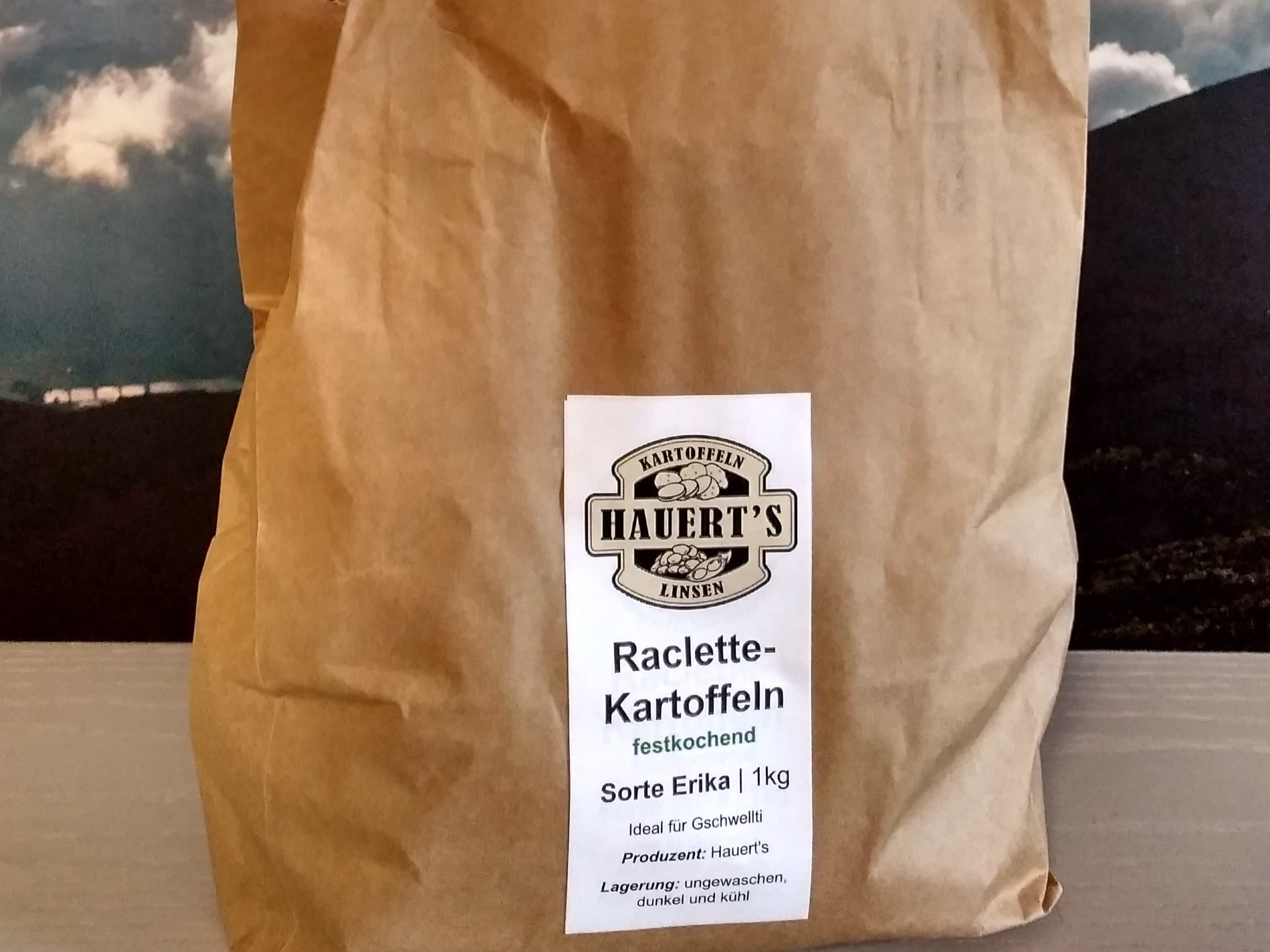 Pommes de terre à la cire, pommes de terre à raclette 1kg, Hauert's Kartoffeln & Linsen, Niederösch, image 1 | Mimelis