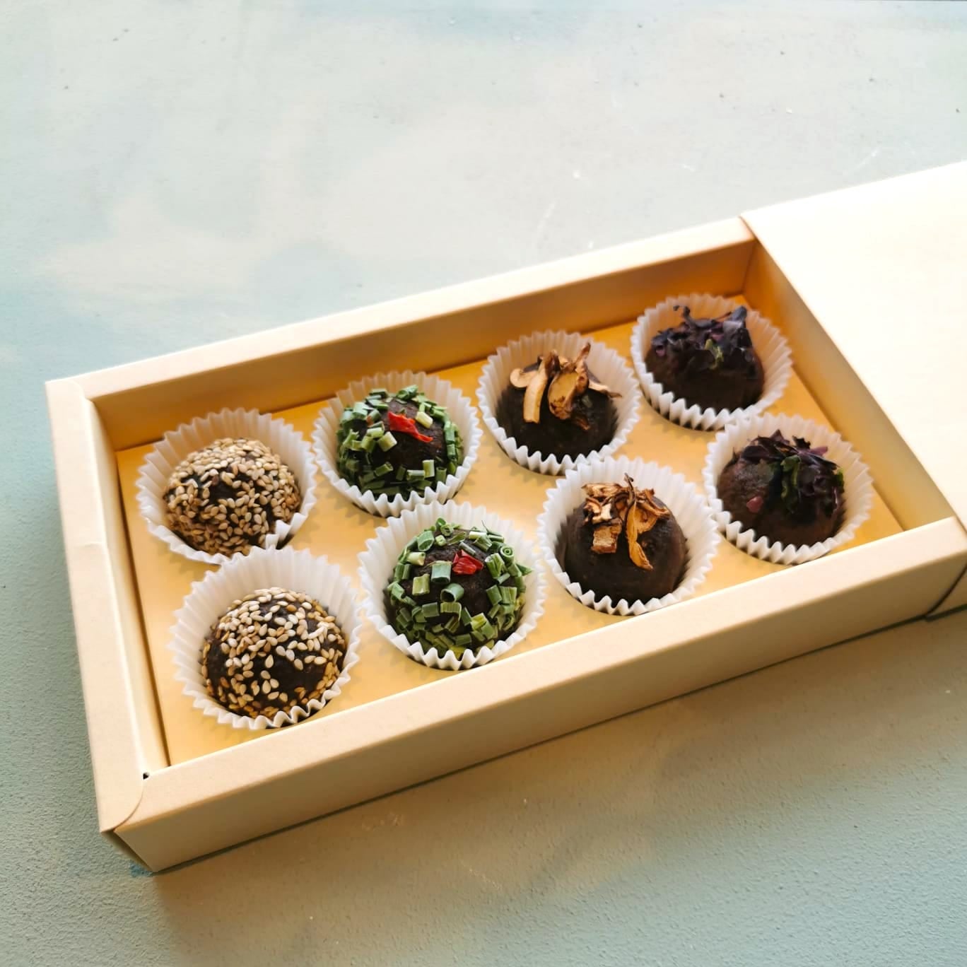 Miso-Truffe 8 pièces, SWISSMISO, artisanal product for direct sale in Switzerland