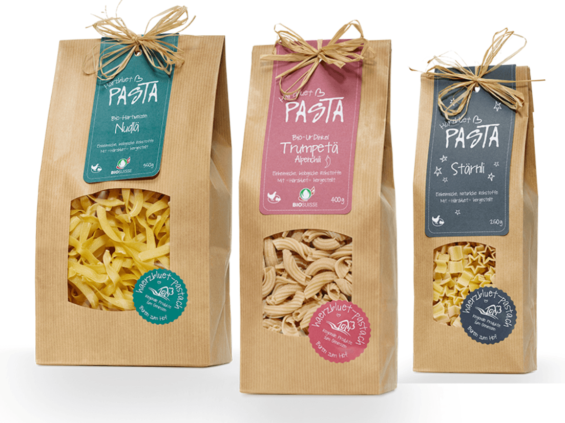 Härzbluet Pasta, producteur à Fraubrunnen canton de Berne en Suisse,  image 2