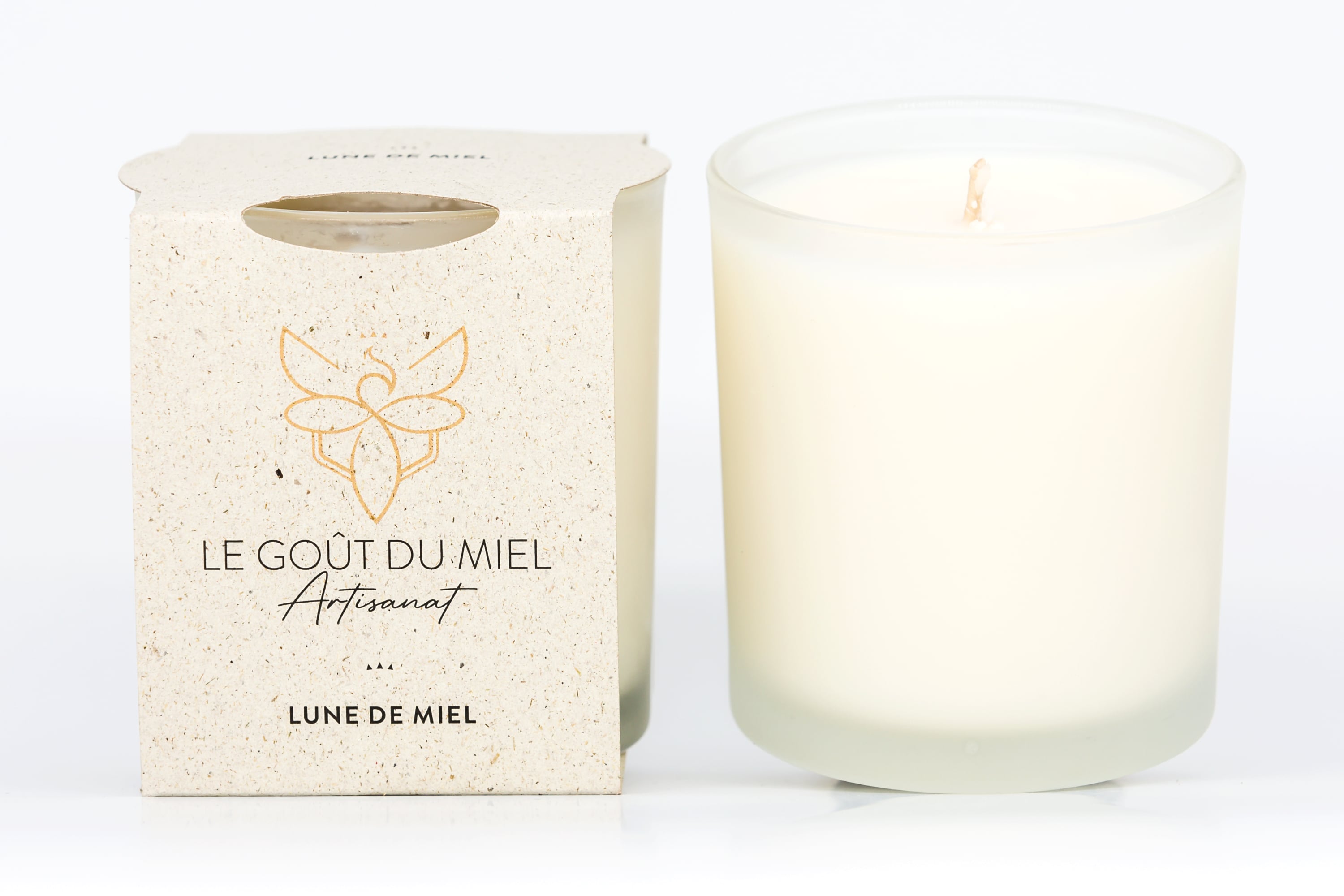Scented candle in a glass jar "Golden Infusion", Le Goût du Miel, Courtepin, image 1 | Mimelis