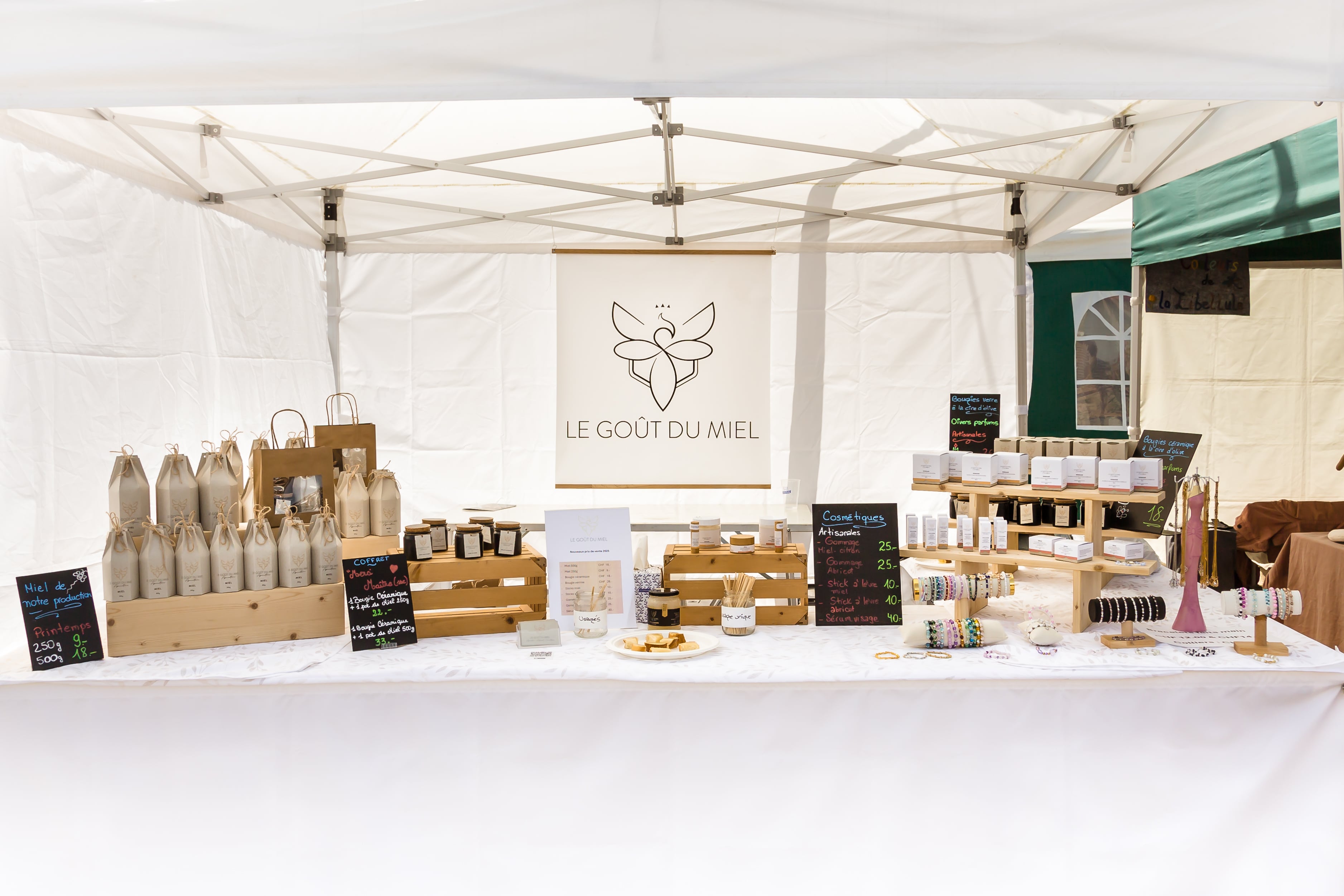 Le Goût du Miel, producer in Courtepin canton of Freiburg in Switzerland