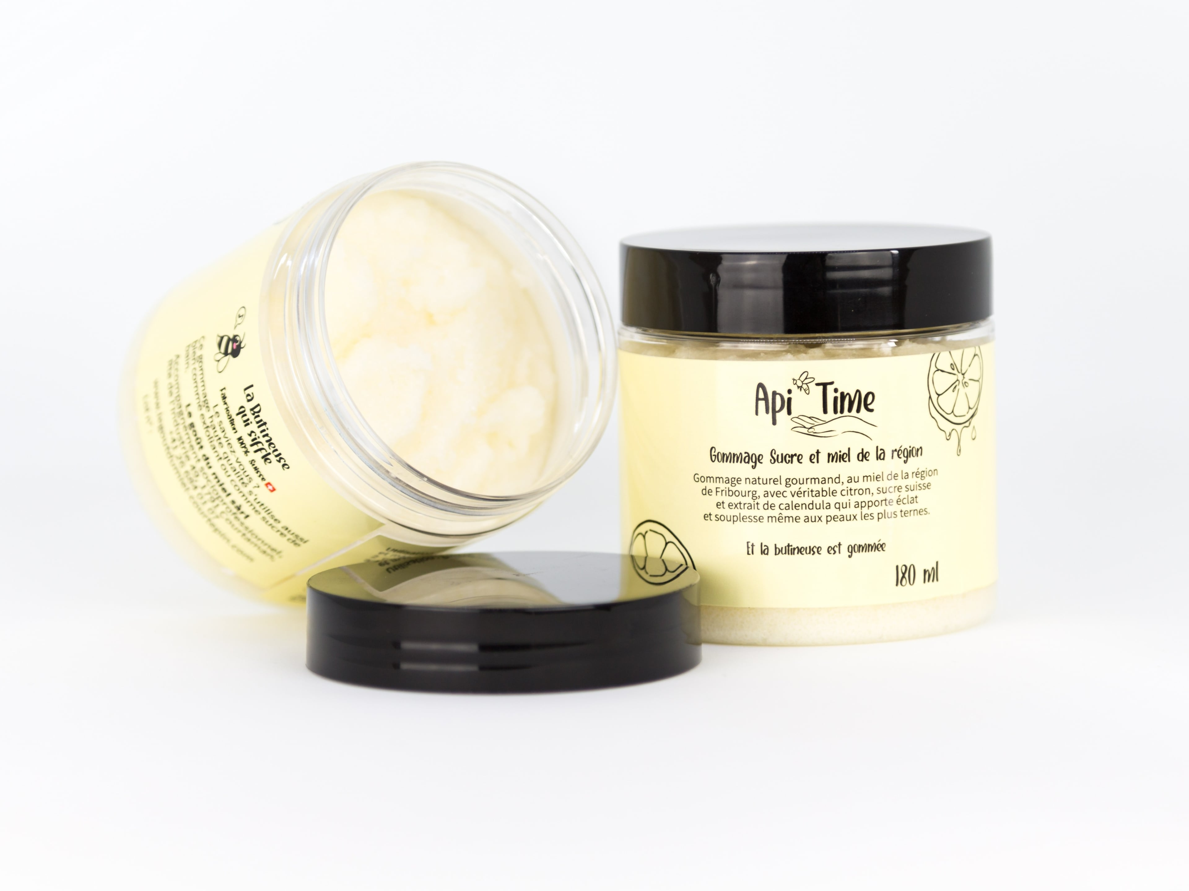 Gommage pour le corps, parfum Miel-Citron, Le Goût du Miel, Courtepin, image 1 | Mimelis