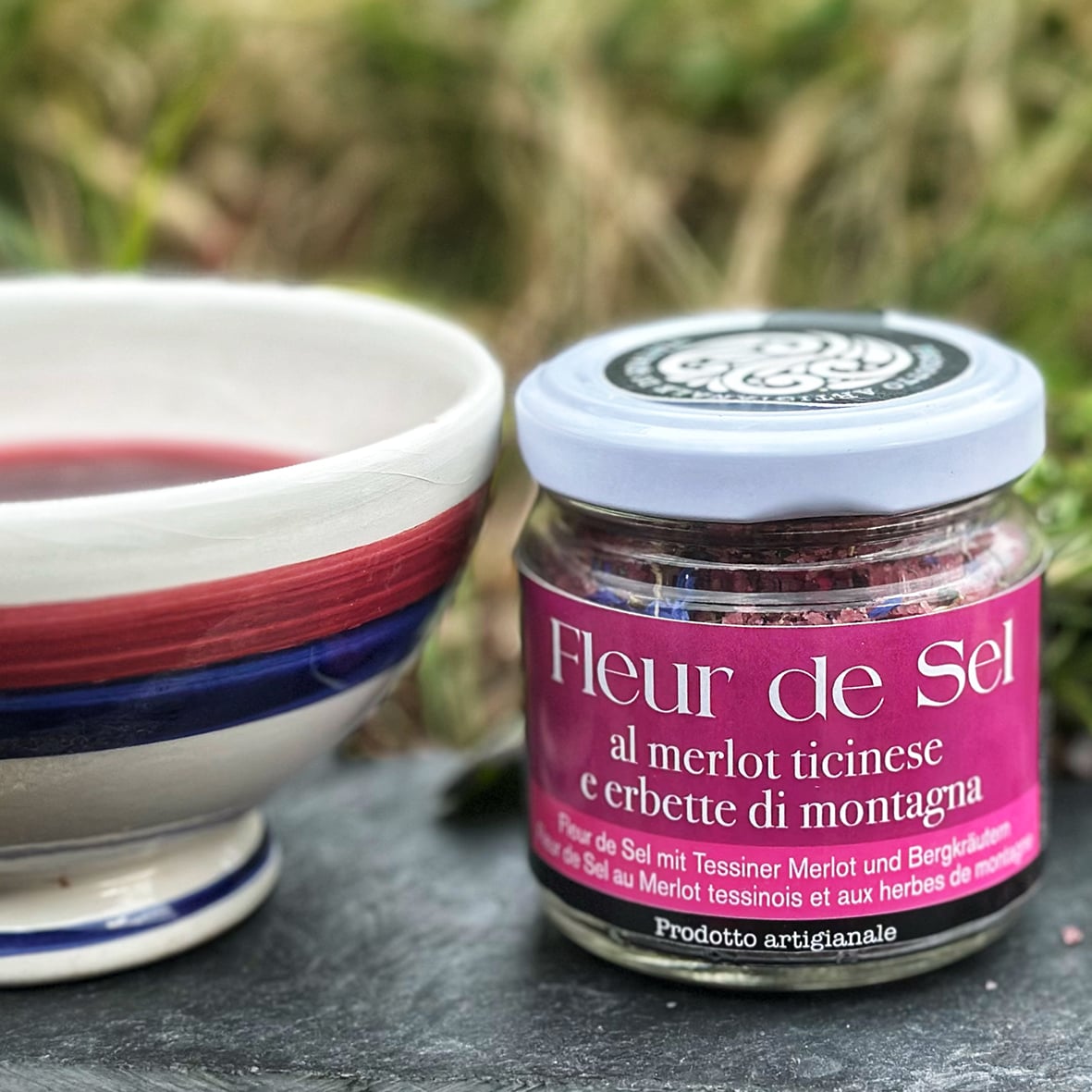 Ticino Merlot Fleur de Sel mit Bergkräutern, Selvadigh Erbificio Alpino, Acquarossa, image 1 | Mimelis