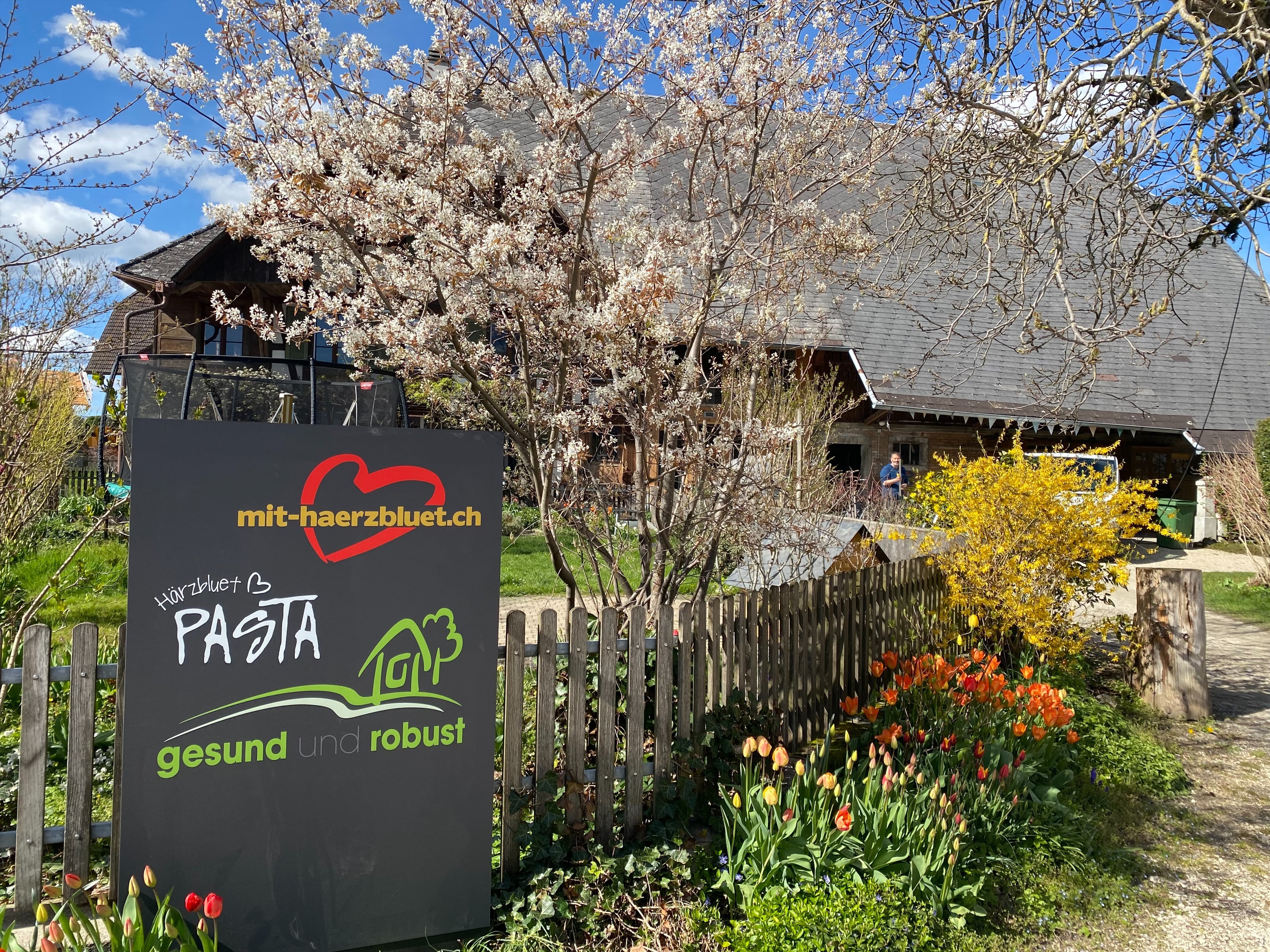 Härzbluet Pasta, producteur à Fraubrunnen canton de Berne en Suisse, image 1 | Mimelis
