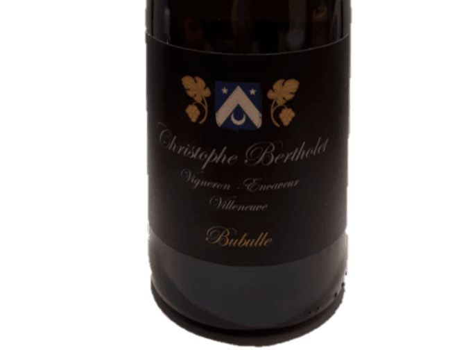 Bubulle, Mousseux, Christophe Bertholet 75cl, Domaine Christophe Bertholet, Villeneuve, image 1 | Mimelis