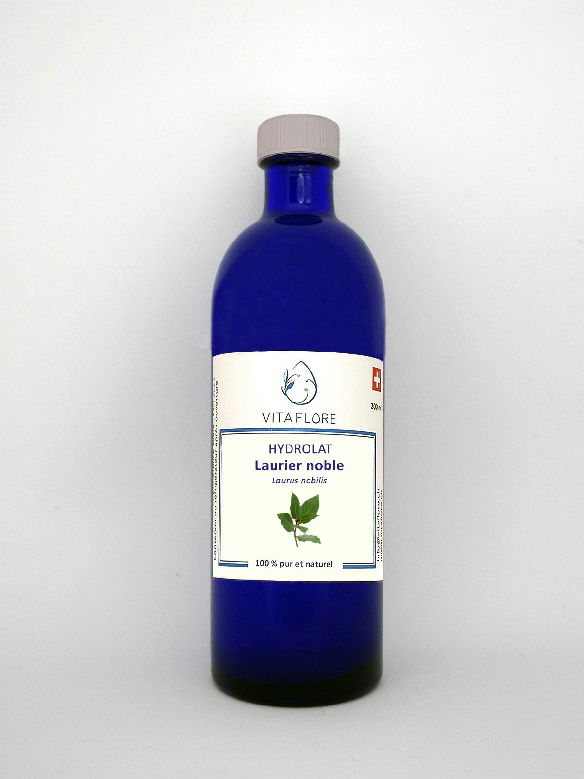 Noble laurel hydrosol, artisanal product for direct sale in Switzerland