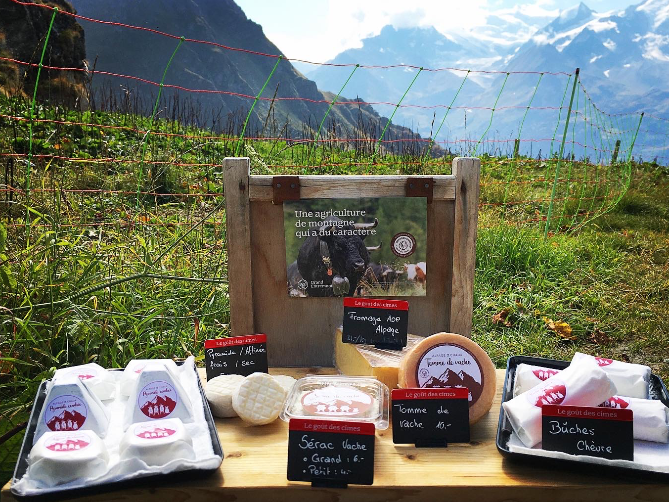Alpage La Chaux , produttore nel Val de Bagnes canton Vallese in Svizzera,  foto 2