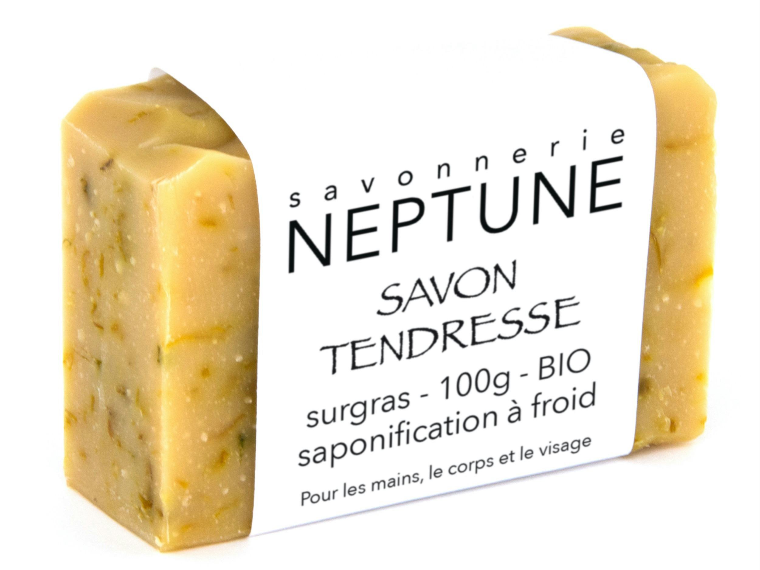 Tenderness soap - organic, Savonnerie NEPTUNE, Crésuz, image 2 | Mimelis