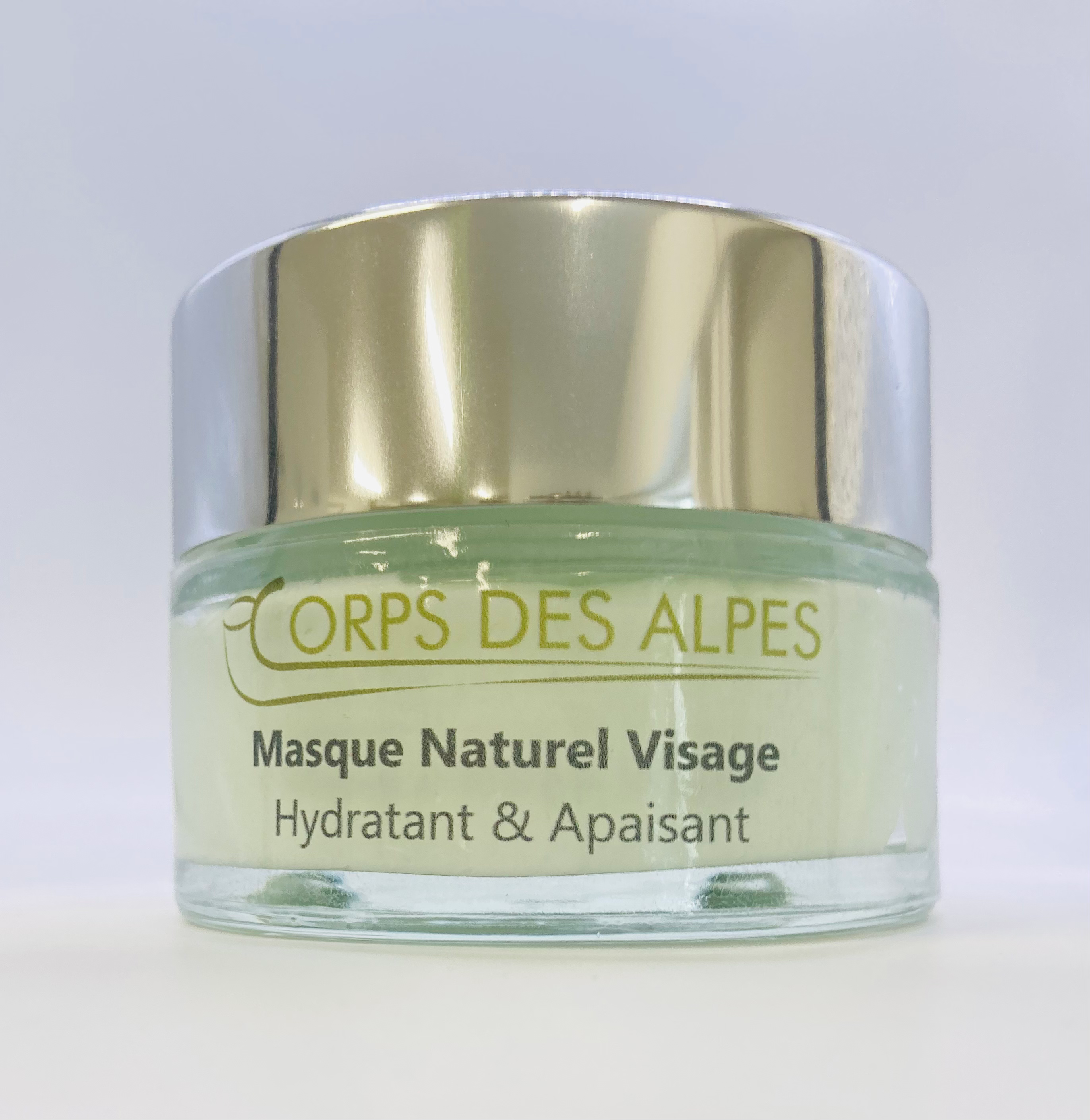 Masque Naturel Visage, artisanal product for direct sale in Switzerland