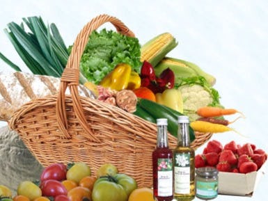 Grand Panier de légumes de saison pour 2(-3) personnes, produit artisanal en vente directe en Suisse