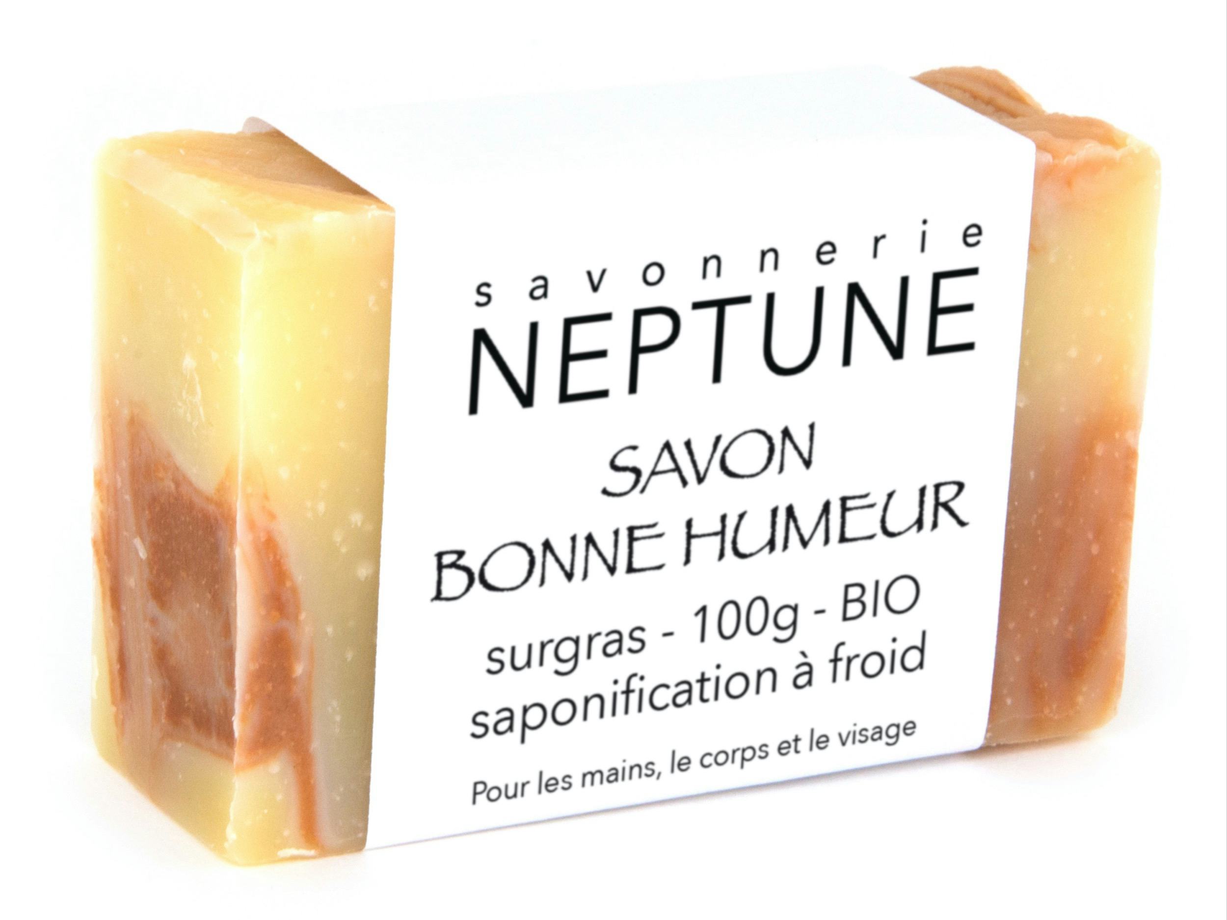 Good mood soap - organic, Savonnerie NEPTUNE, Crésuz, image 2 | Mimelis