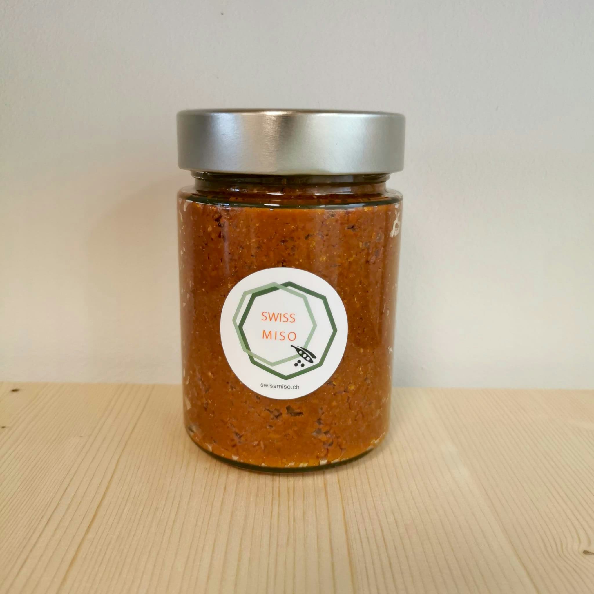 Red miso 380g, artisanal product for direct sale in Switzerland
