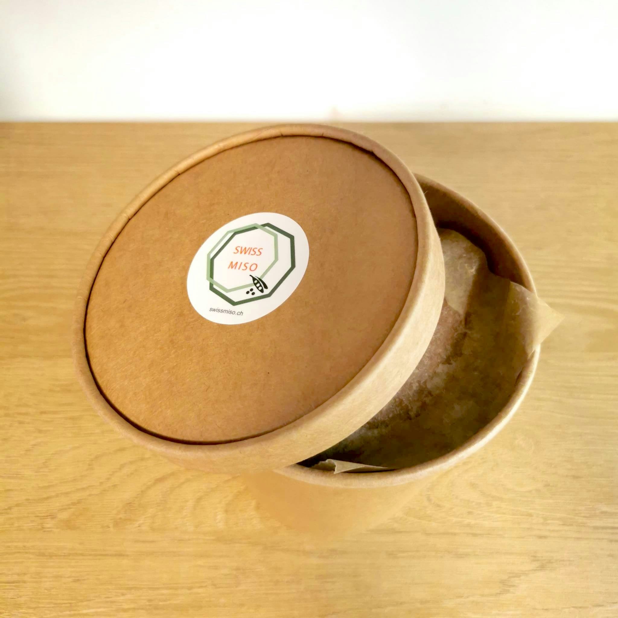 Miso d'orzo 1Kg in confezione ECO, prodotto artigianale per la vendita diretta in Svizzera